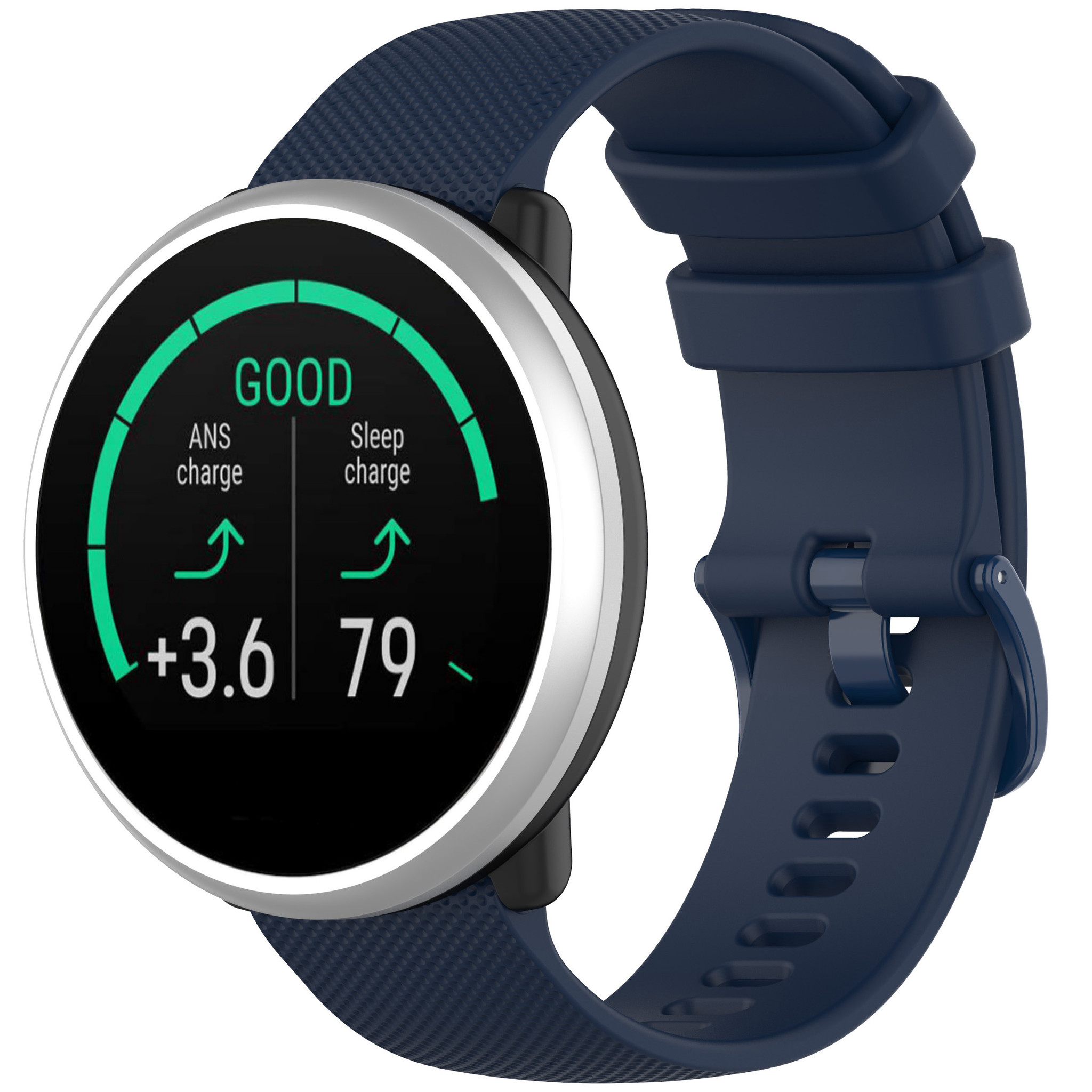 Polar Ignite Sport Buckle Strap - Navy Blue