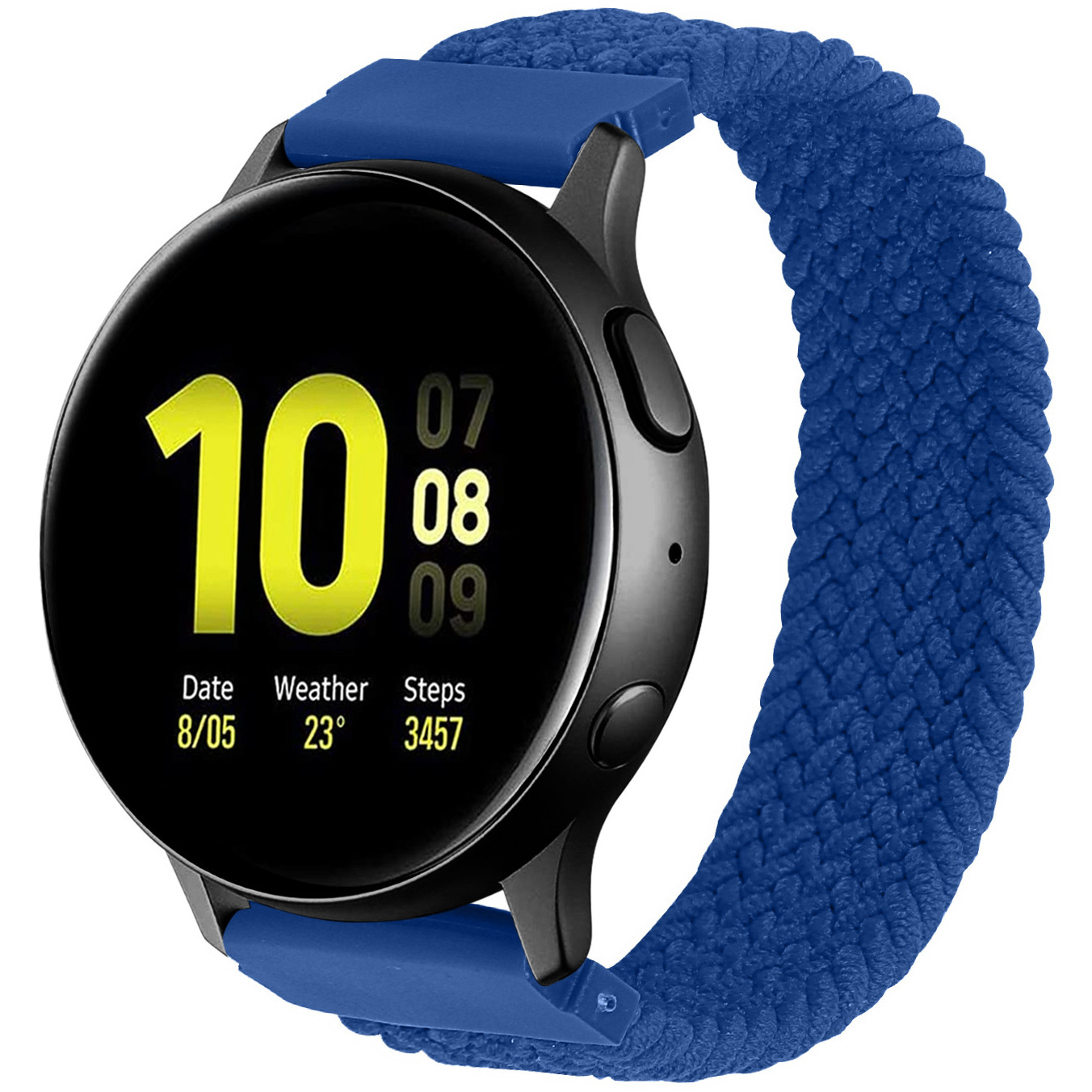 Samsung Galaxy Watch Nylon Braided Solo Strap - Atlantic Blue