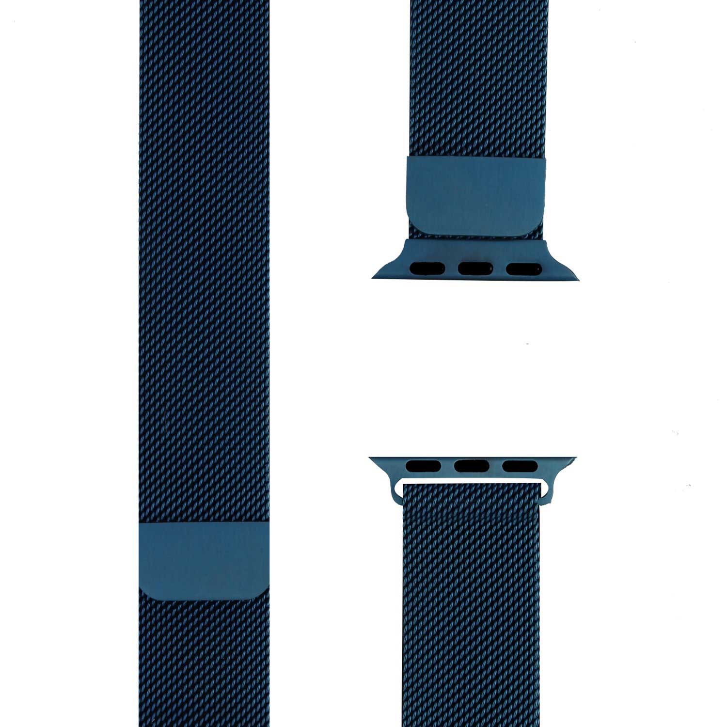 Apple Watch Milanese Strap - Blue Apple Watch Milanese Strap - Blue
