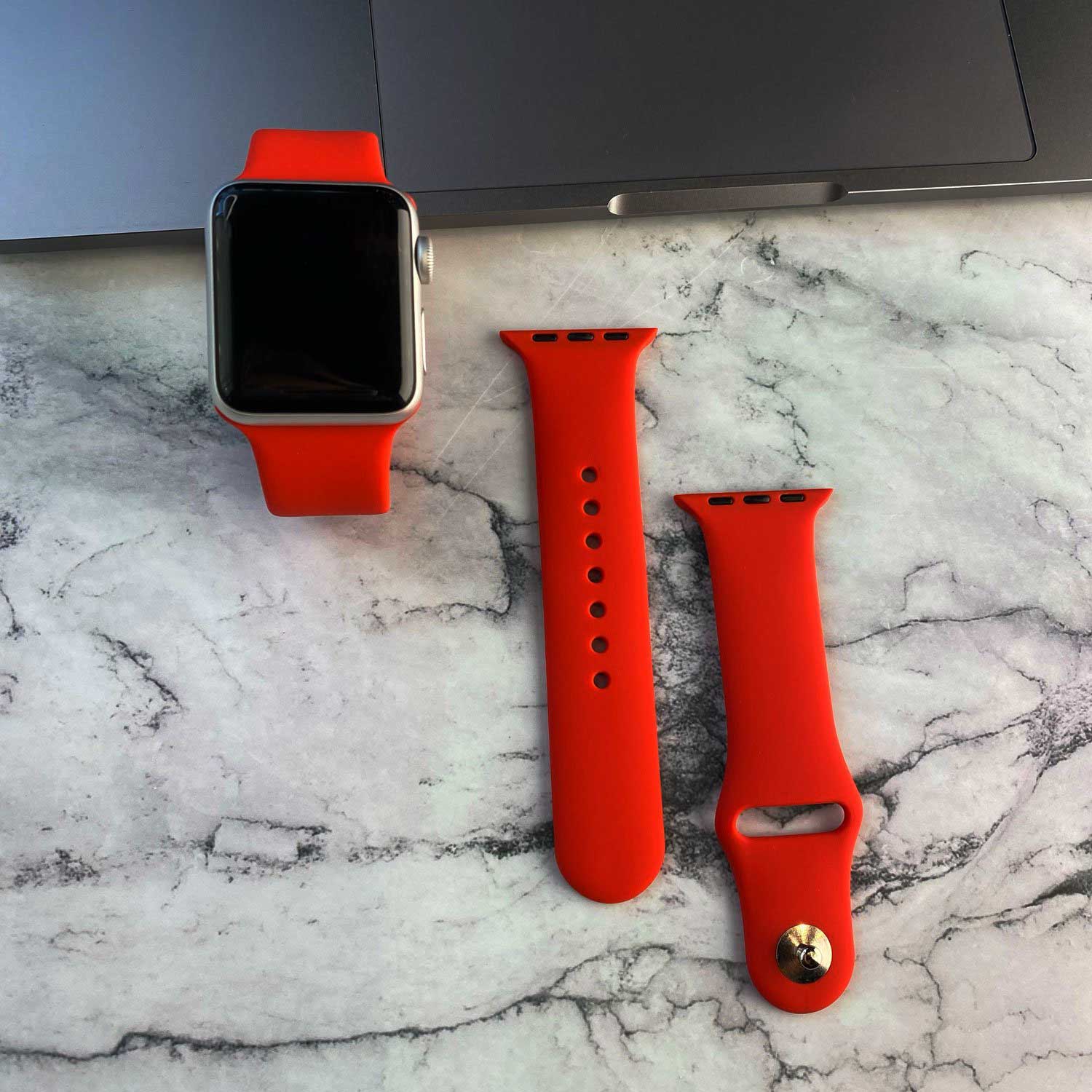 Apple Watch Sports Strap - Red