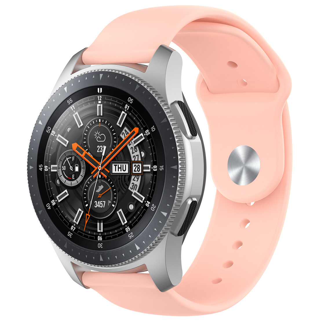 Samsung Galaxy Watch Silicone Sport Strap - Pink