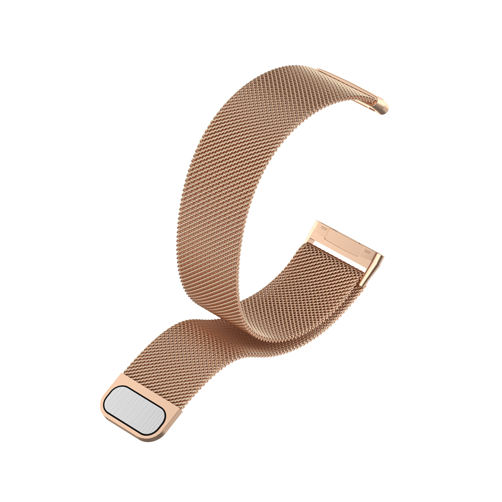 Fitbit Versa 3 / Sense Milanese Strap - Rose Gold