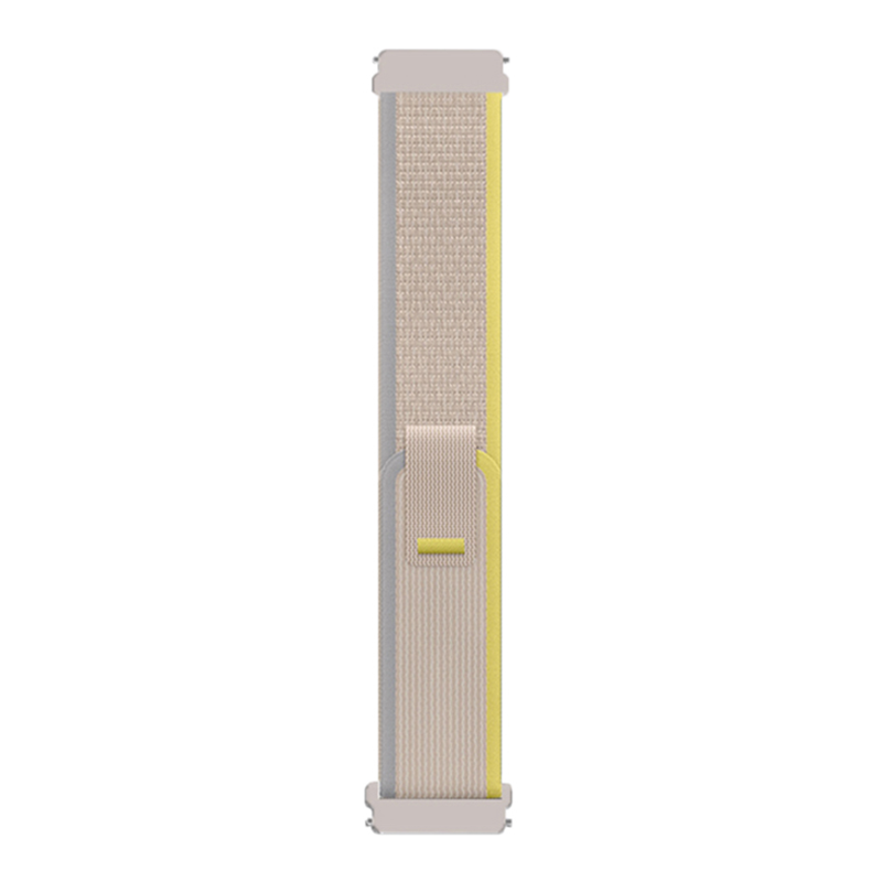 Garmin Vivoactive / Vivomove Nylon Trail Strap - Yellow Beige