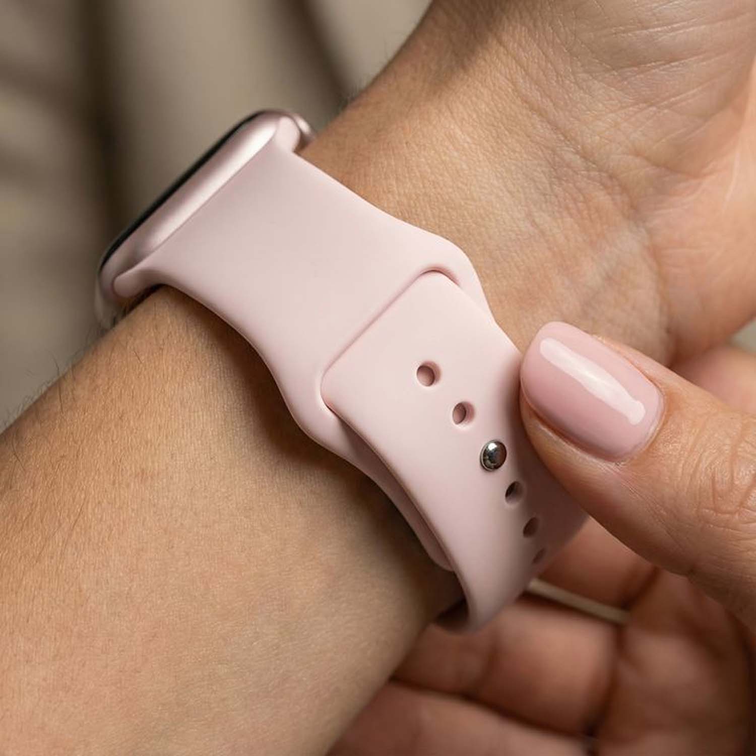Apple Watch Sport Strap - Light Pink
