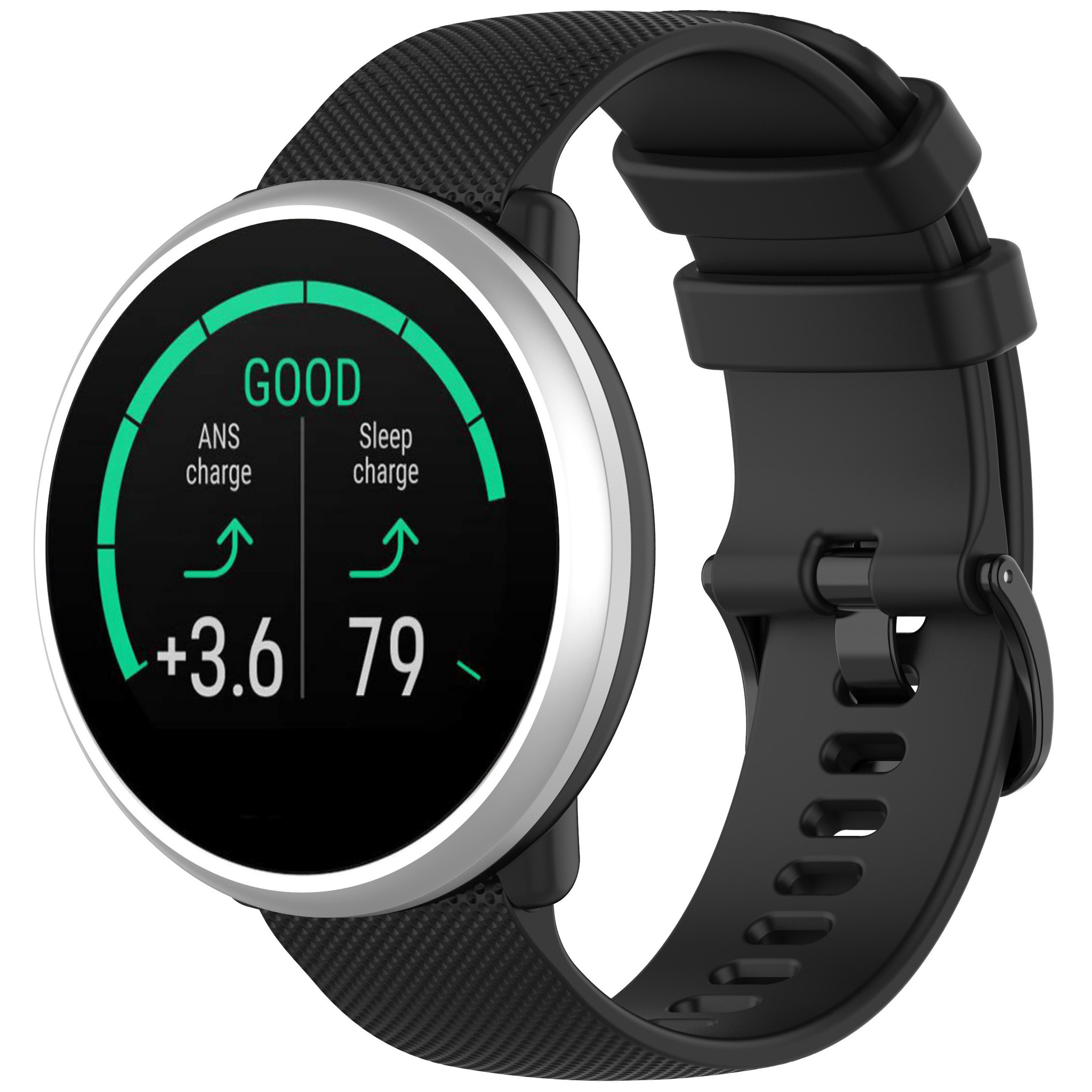 Polar Ignite Sport Buckle Strap - Black