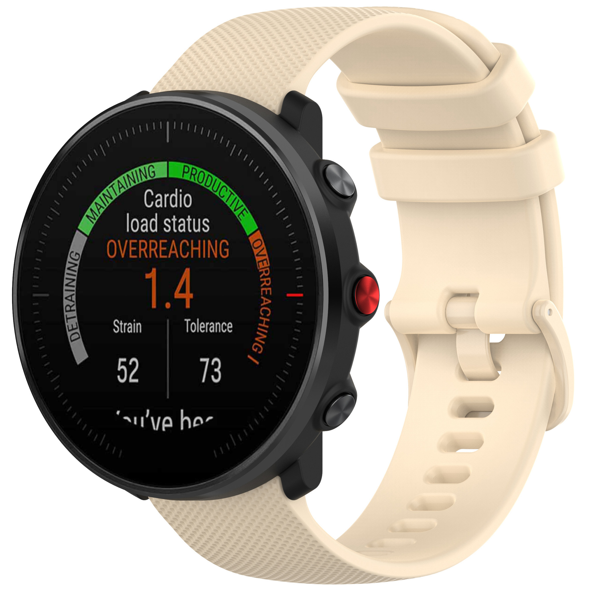 Polar Vantage M / Grit X Sport Buckle Strap - Khaki