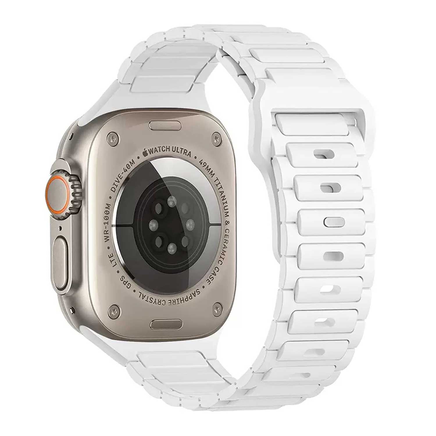 Apple Watch strap Raveo - silicone - white