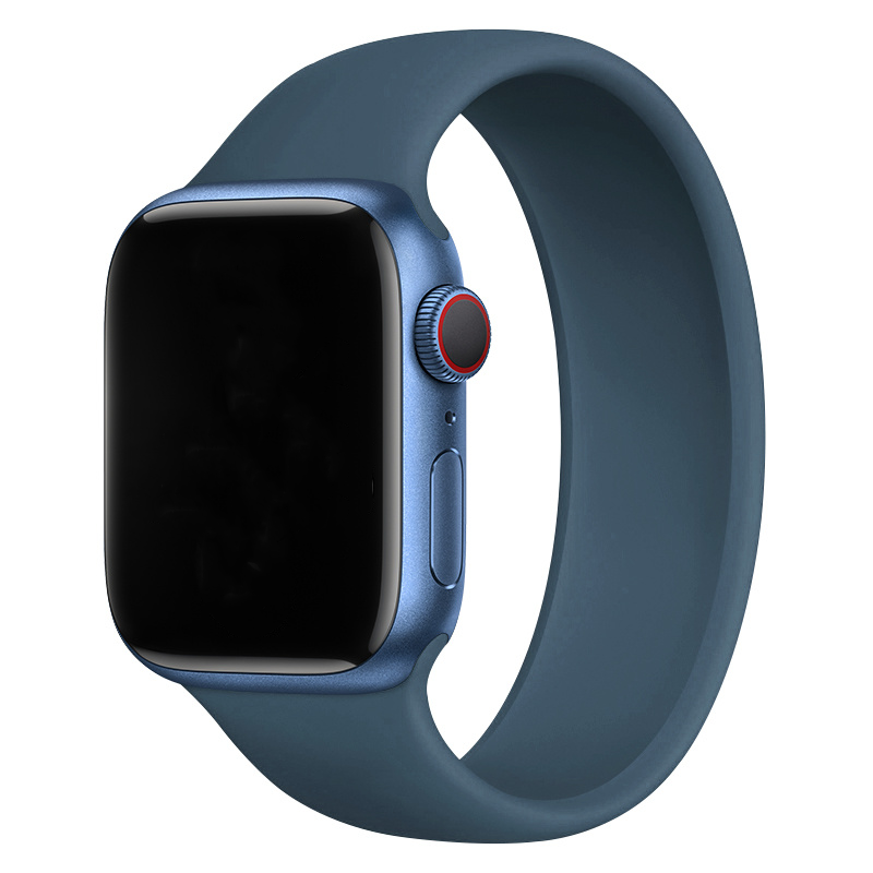 Apple Watch Sport Solo Strap - Abyss Blue