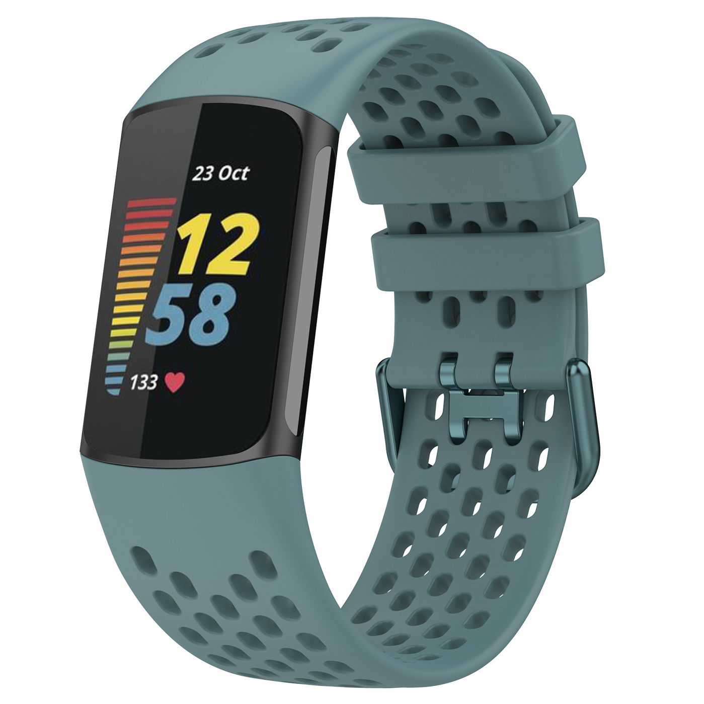 Fitbit Charge 5 Sport Point Strap - Slate