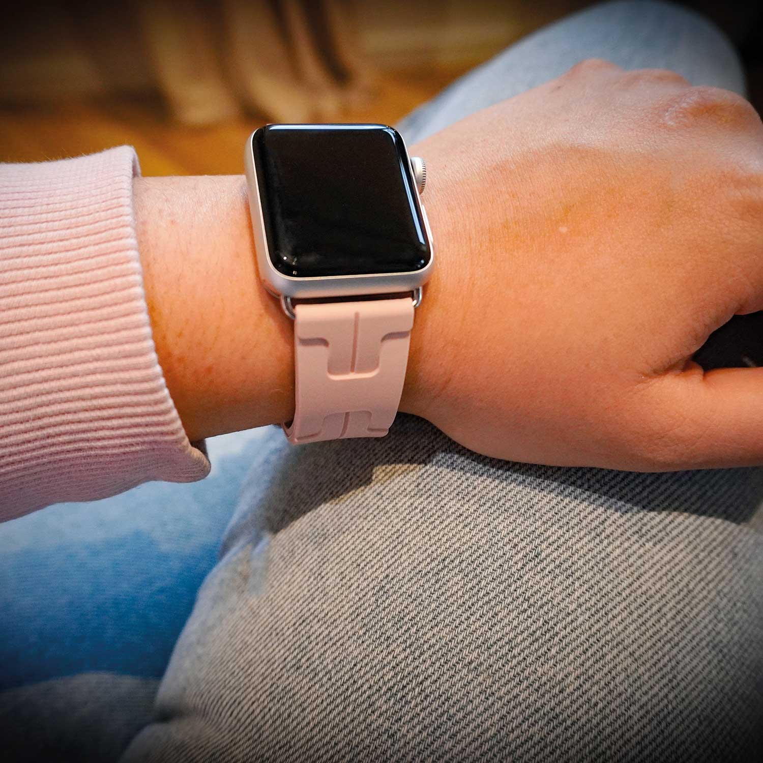 Apple Watch Sport HermèS Kilim Single Tour - Pink Sand