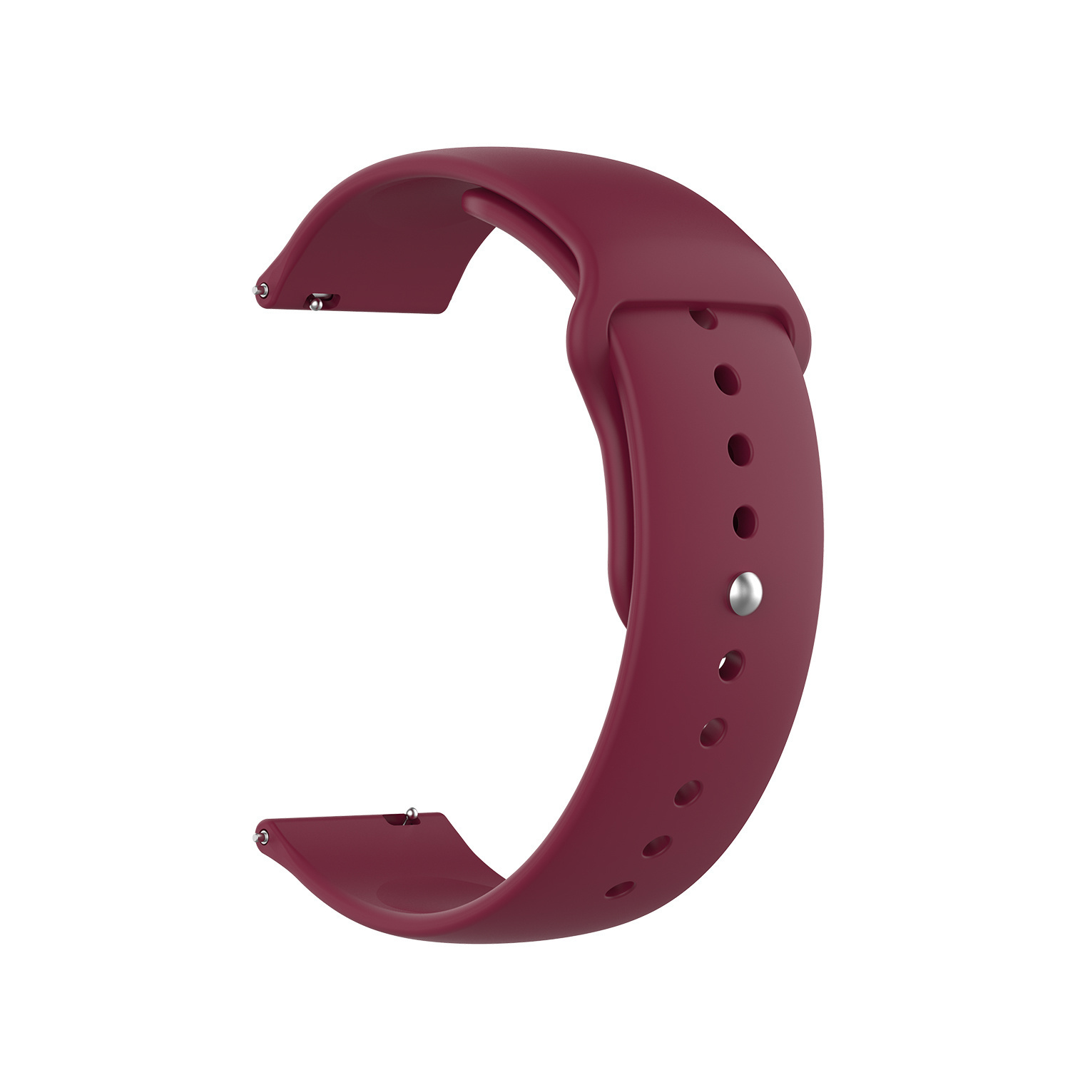 Polar Ignite Silicone Sport Strap - Wine Red