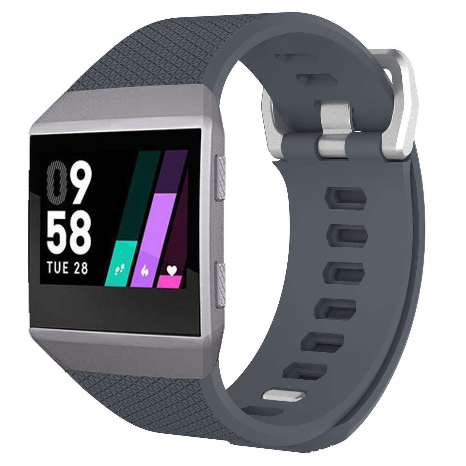 Fitbit Ionic Sport Strap - Dark Grey