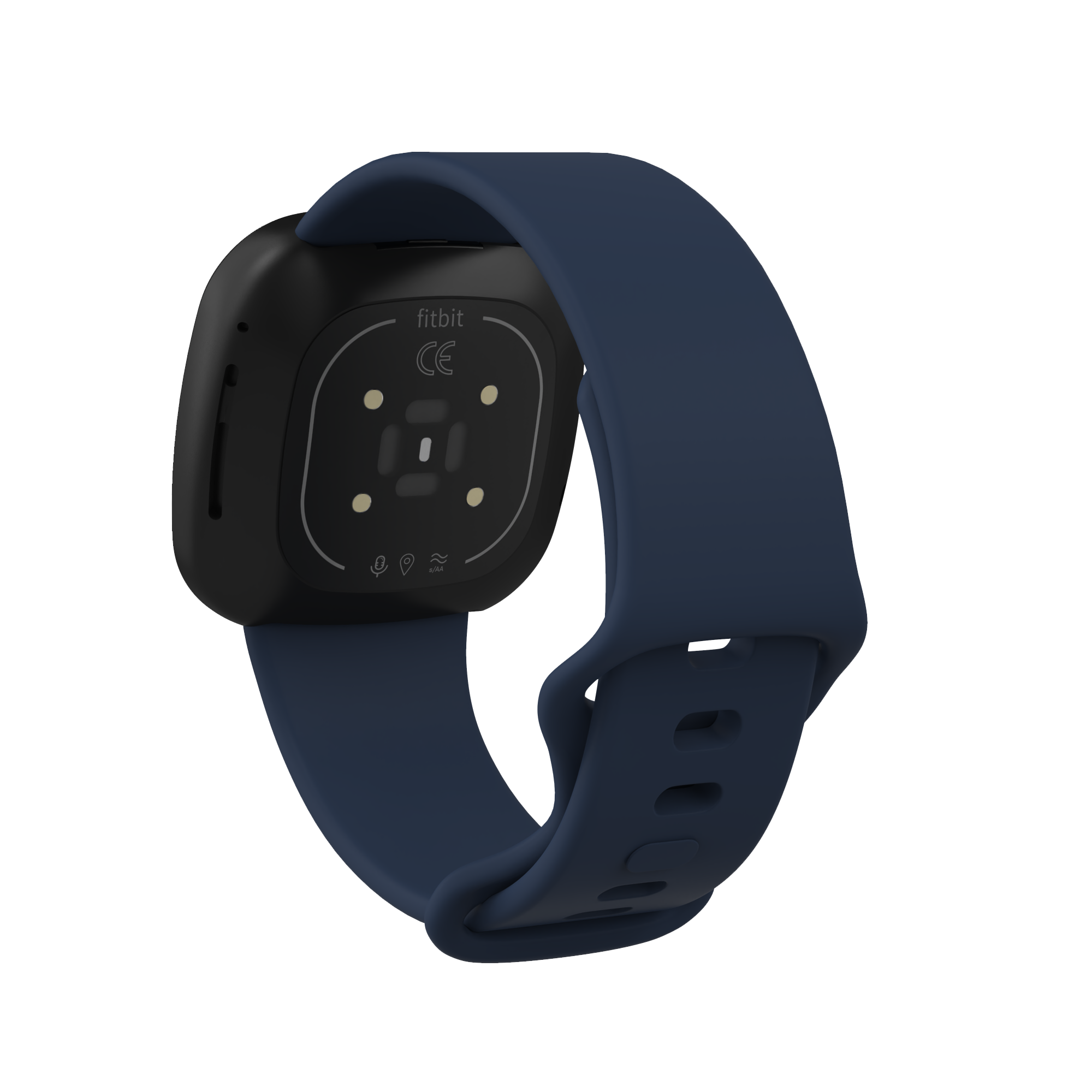Fitbit Versa 3 / Sense Sport Strap - Navy Blue