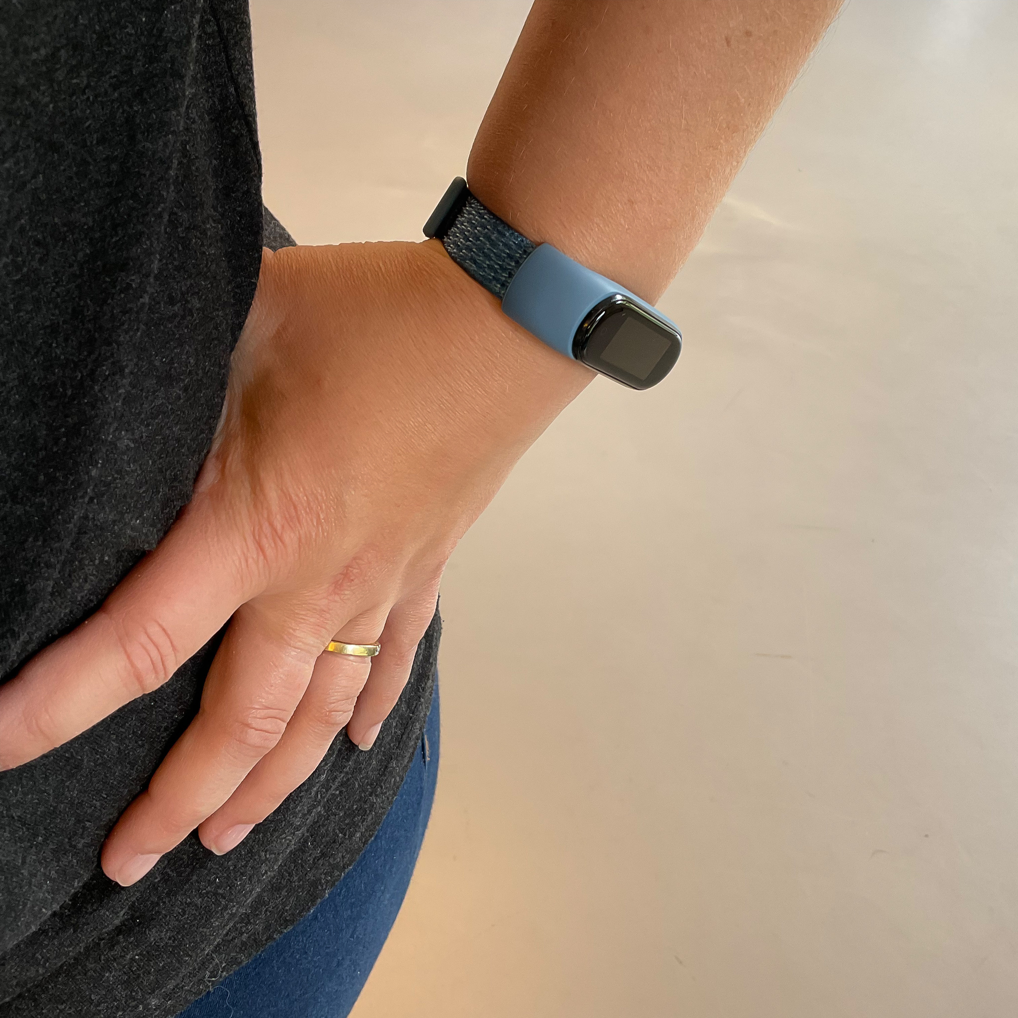 Xiaomi Mi 3/4/5/6 Nylon Sport Loop Strap - Cape Blue