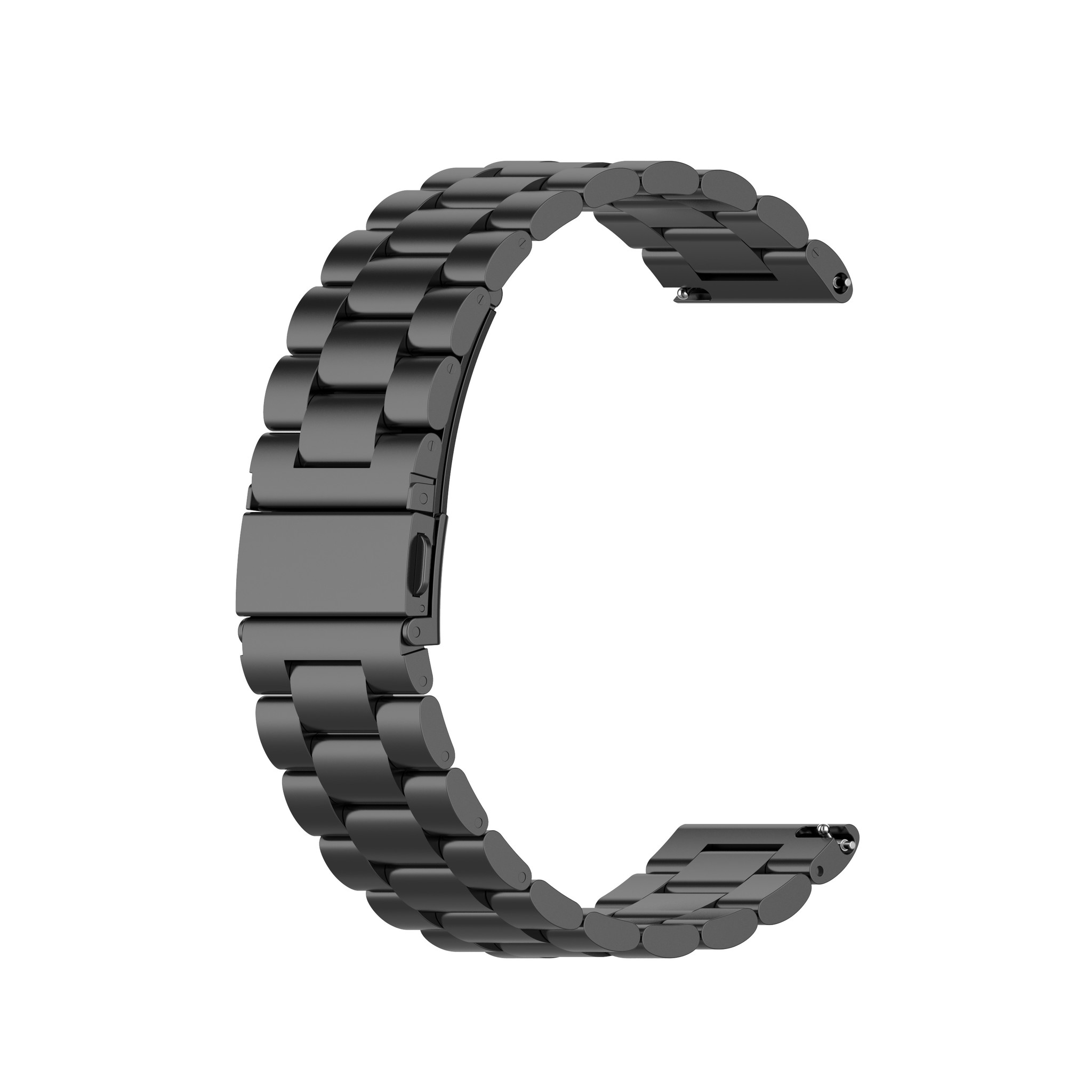 Garmin Vivoactive / Vivomove Beads Steel Link Strap - Black
