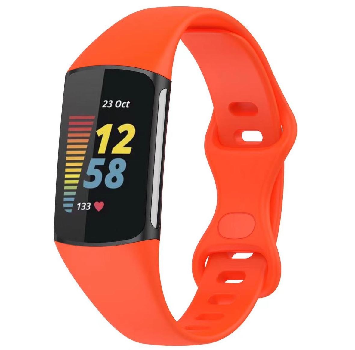 Fitbit Charge 5 Sport Strap - Orange