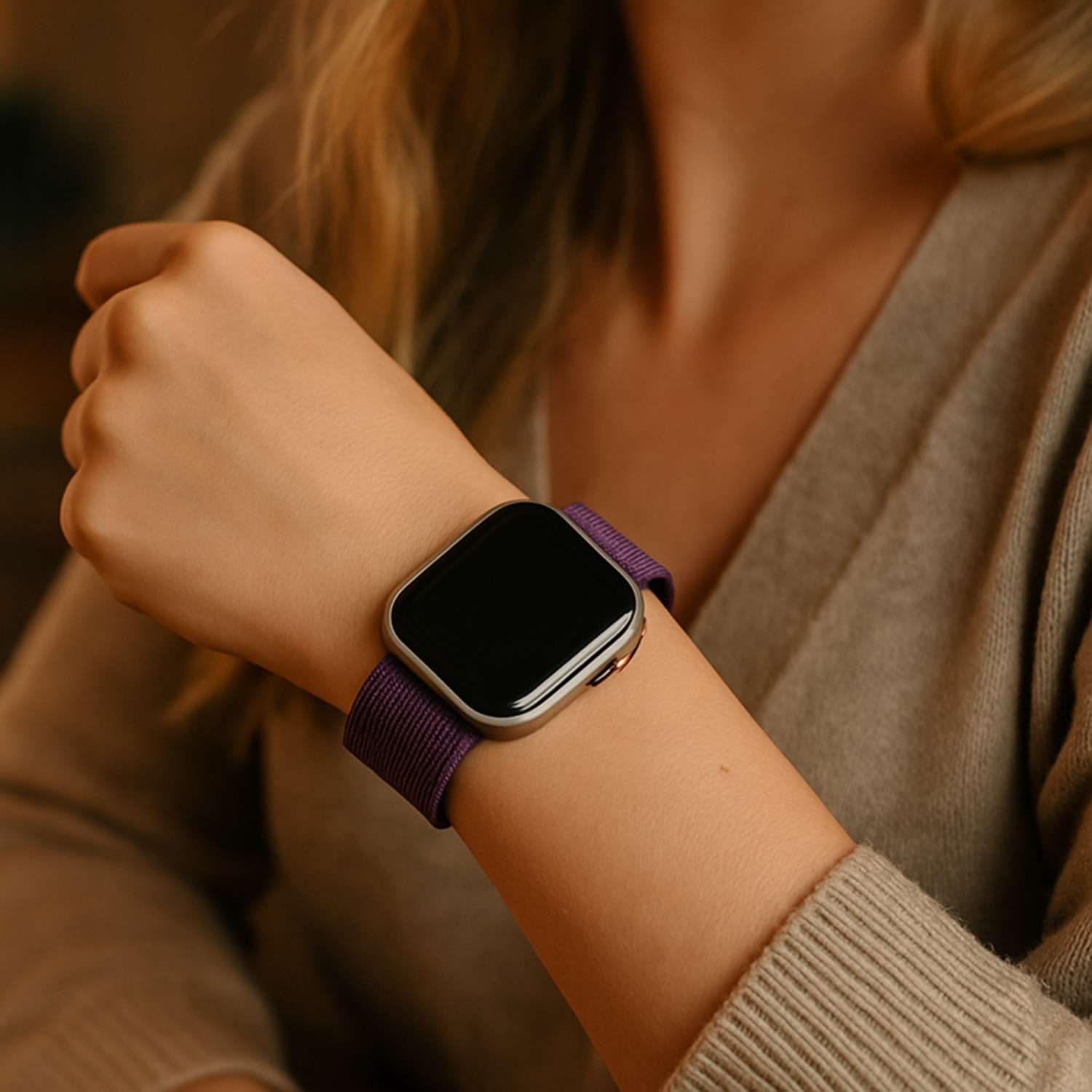 Apple Watch Nylon Sport Loop Strap - Ultramarine