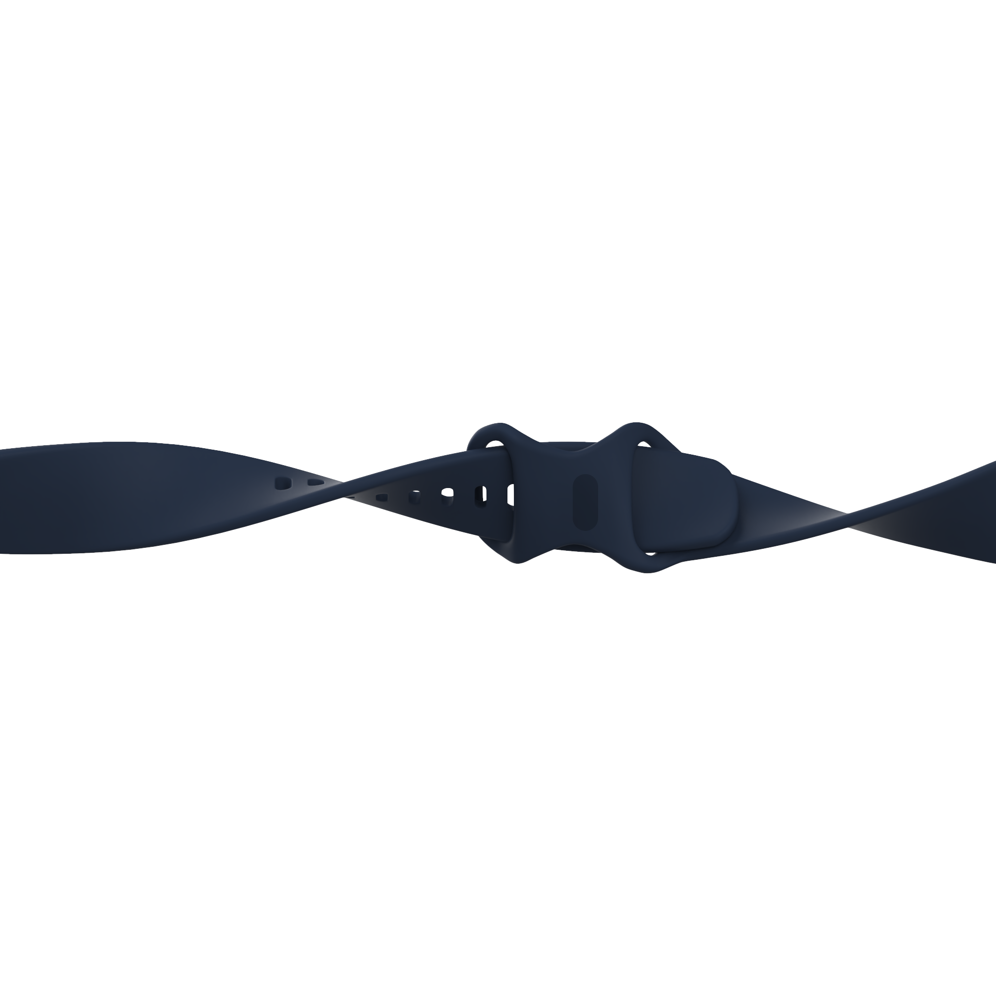 Fitbit Versa 3 / Sense Sport Strap - Navy Blue