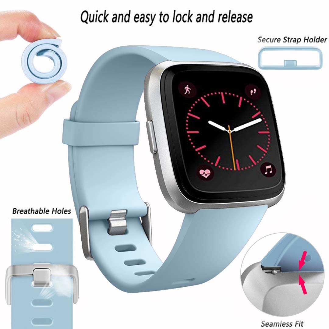 Fitbit Versa Sport Strap - Light Blue