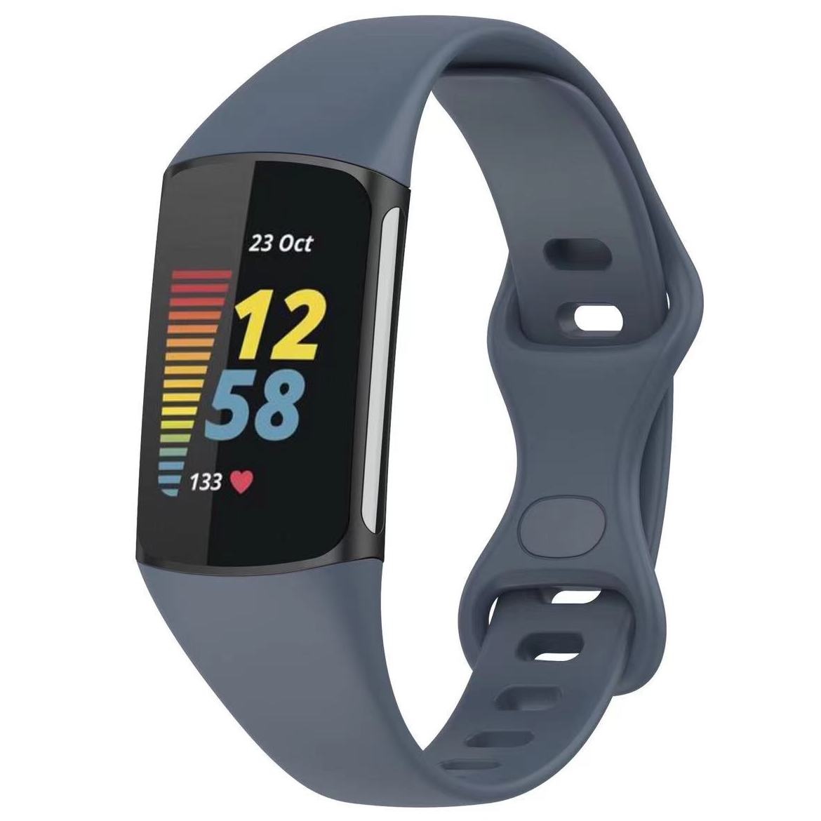 Fitbit Charge 5 Sport Strap - Rock Cyan