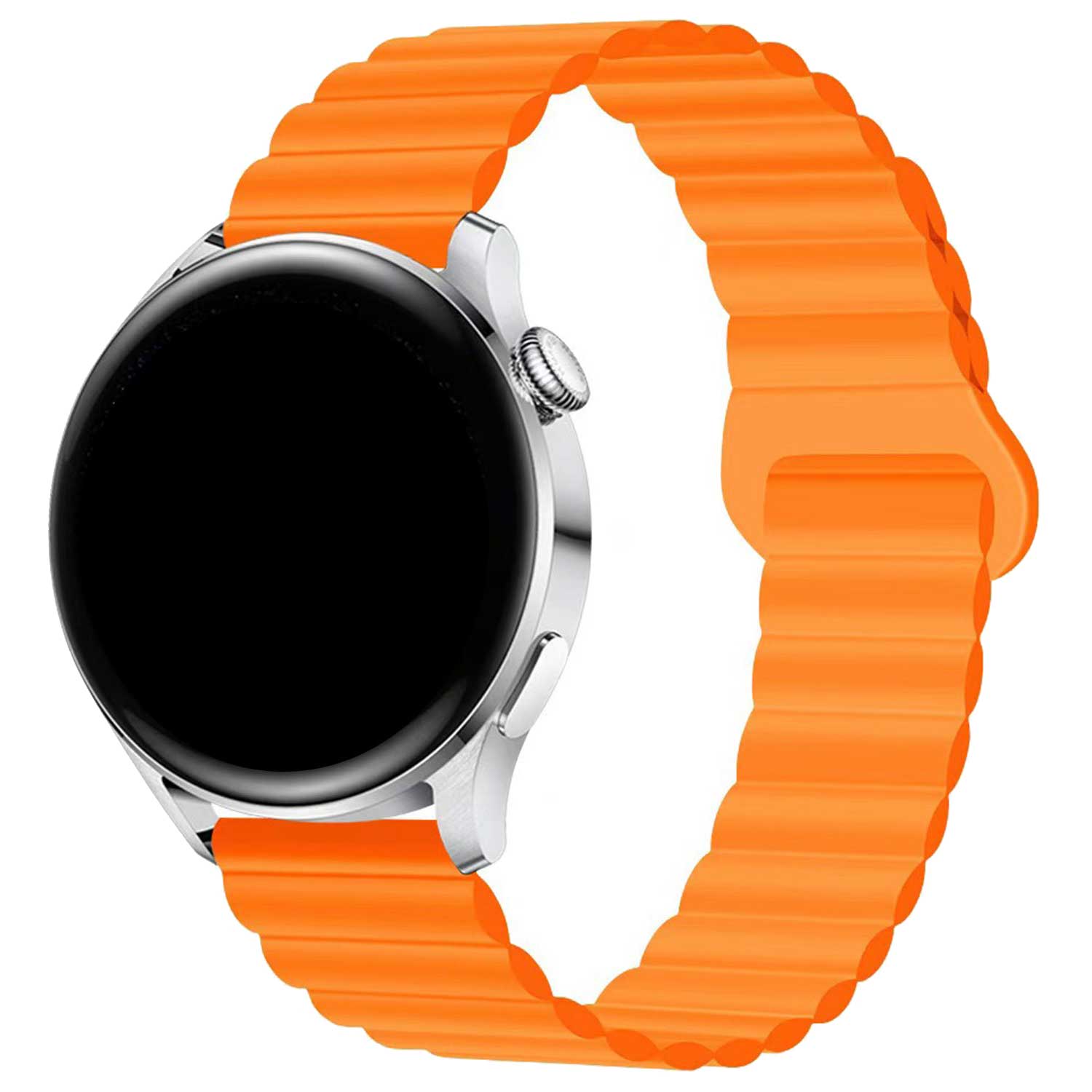 Samsung Galaxy Watch 6 Classic Magnetic Silicone Strap - Orange