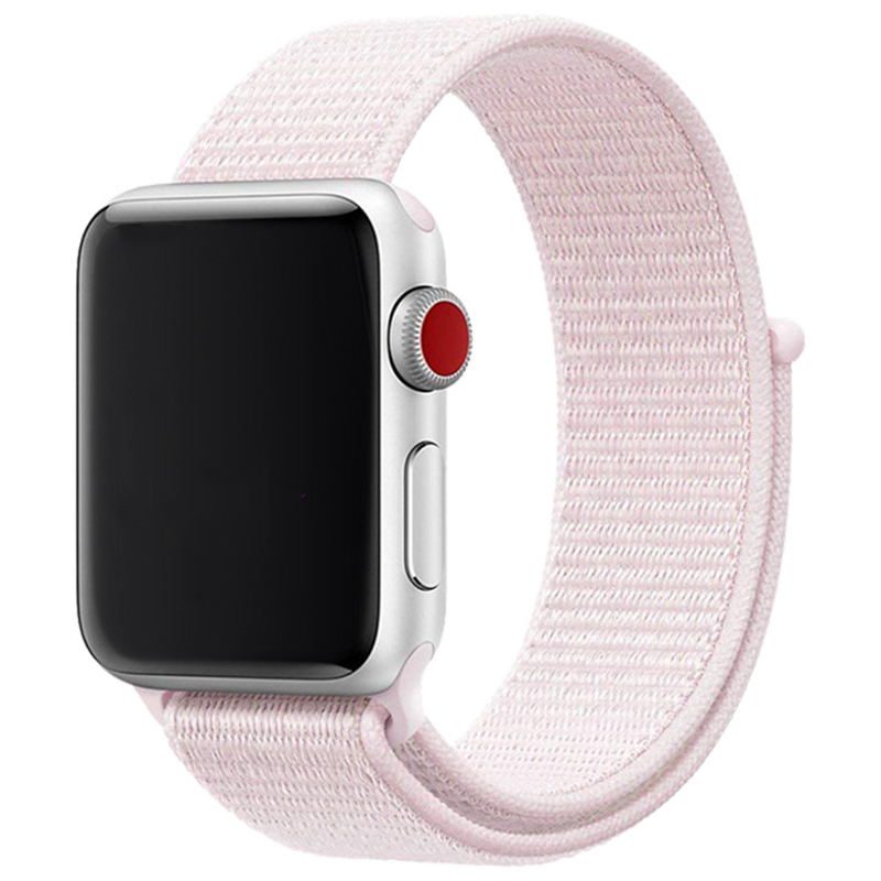 Apple Watch Nylon Sport Loop Strap - Pink