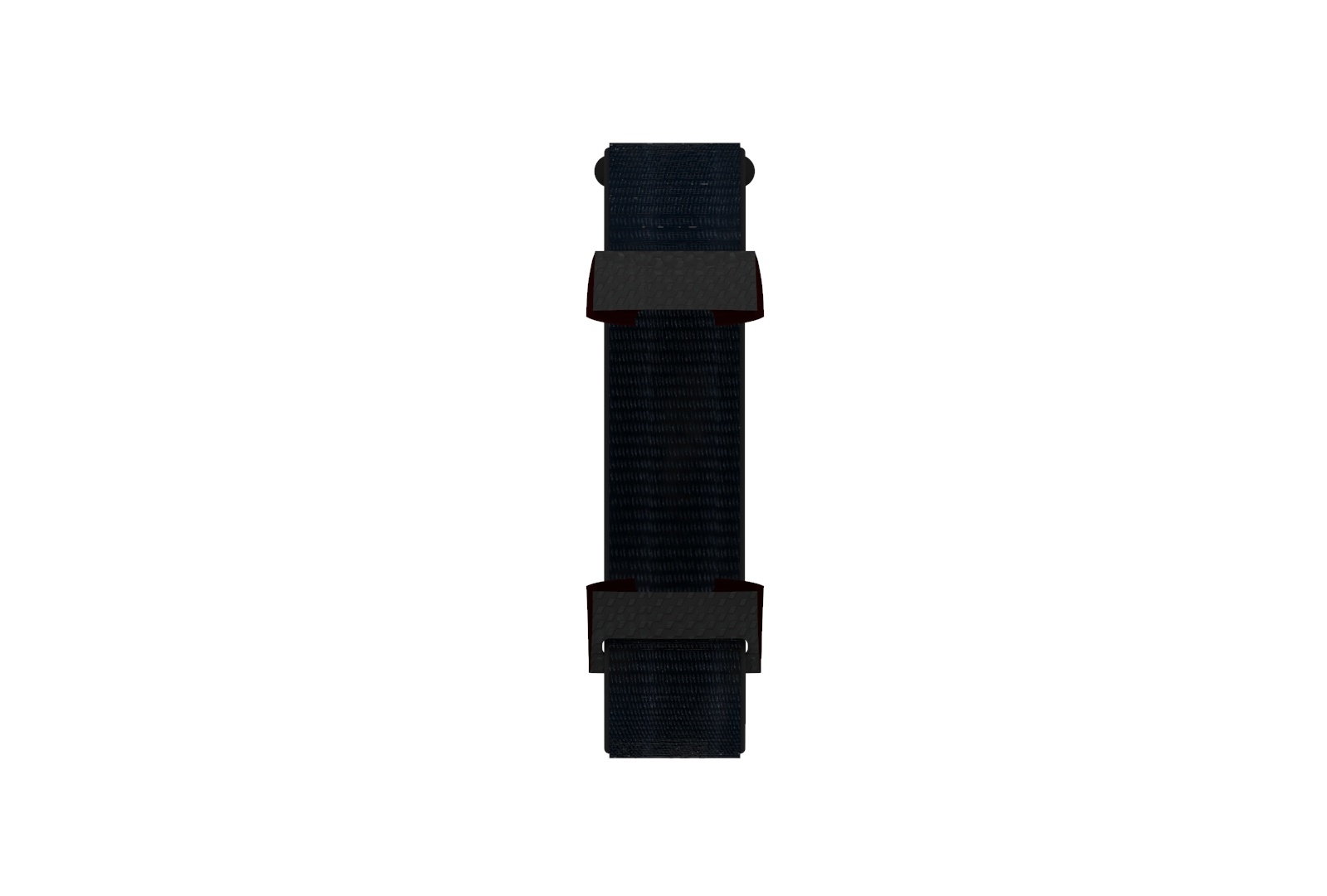 Fitbit Charge 3 &Amp; 4 Nylon Strap - Dark Black