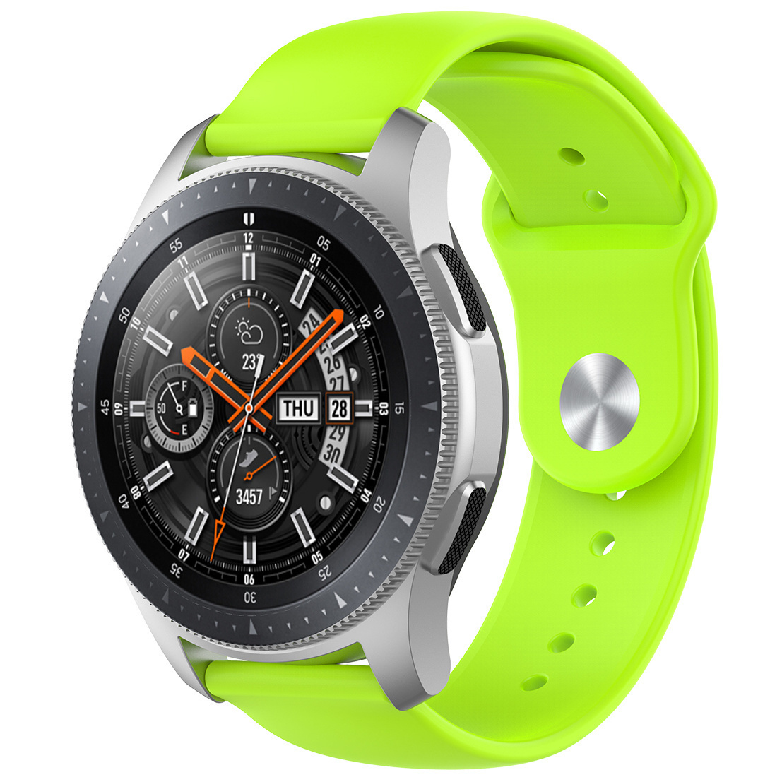 Polar Vantage M / Grit X Silicone Sport Strap - Lime