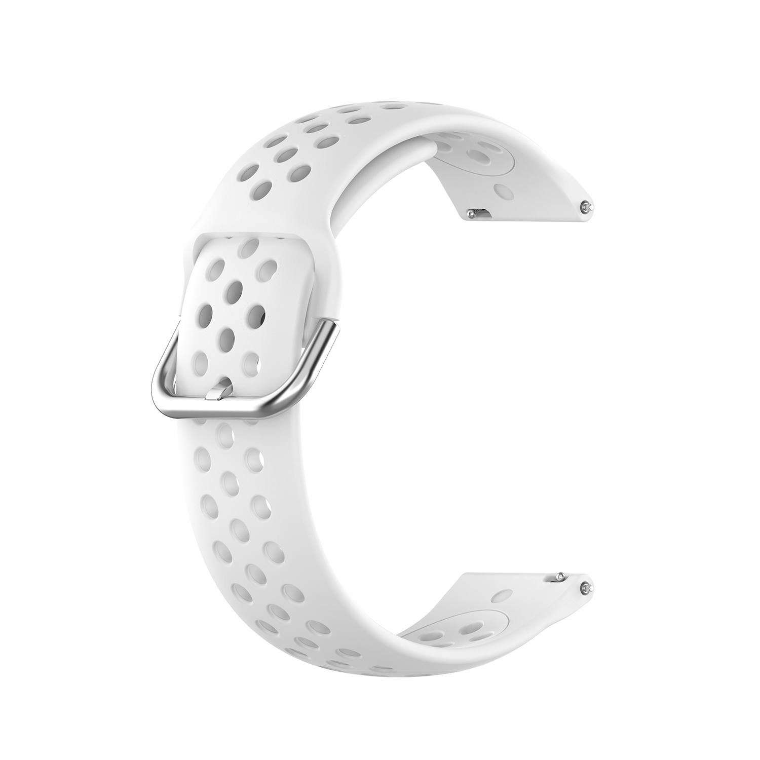 Garmin Vivoactive / Vivomove Sport Double Buckle Strap - White