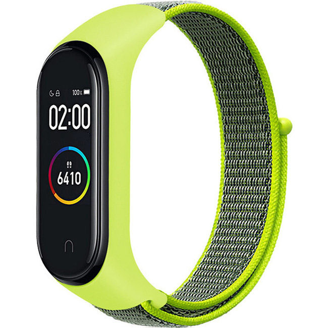 Xiaomi Mi 3/4/5/6 Nylon Sport Strap - Bright Yellow