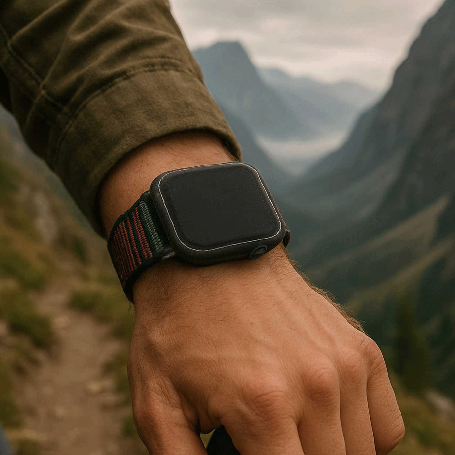 Apple Watch Nylon Sport Loop Strap - Rhythm - 7440850395322 - 123watches