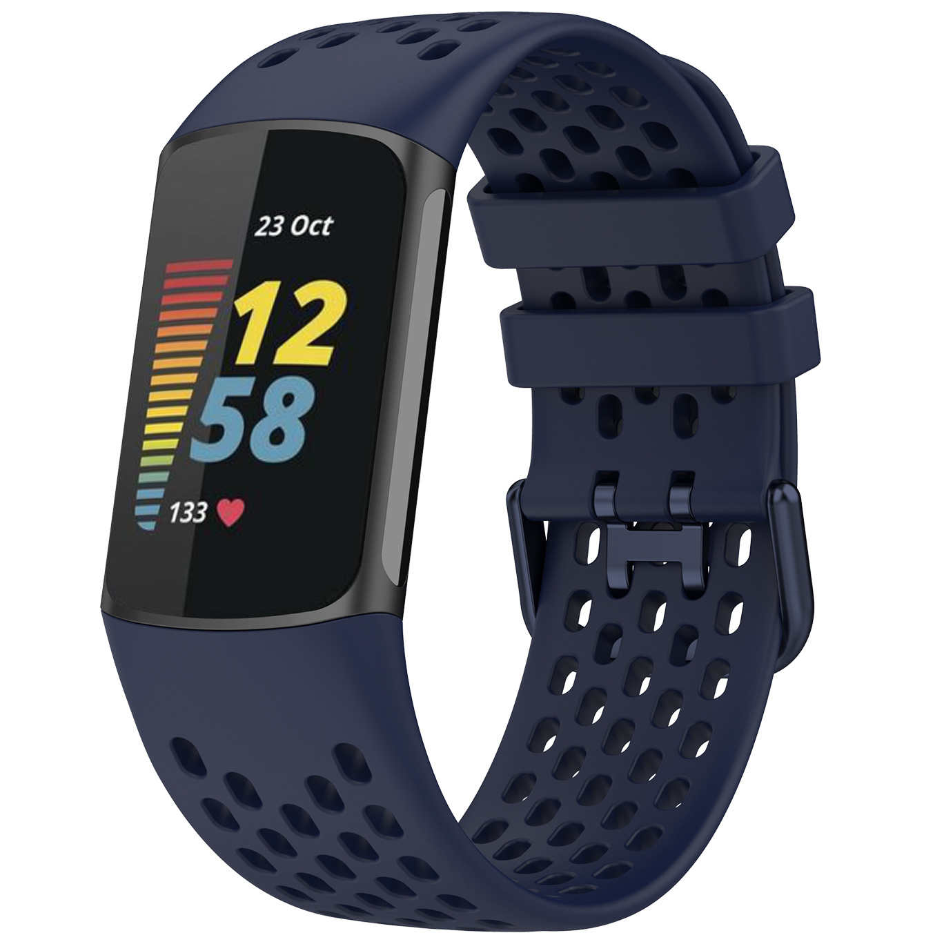 Fitbit Charge 5 Sport Point Strap - Dark Blue