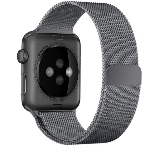 Apple Watch Milanese Strap - Space Grey