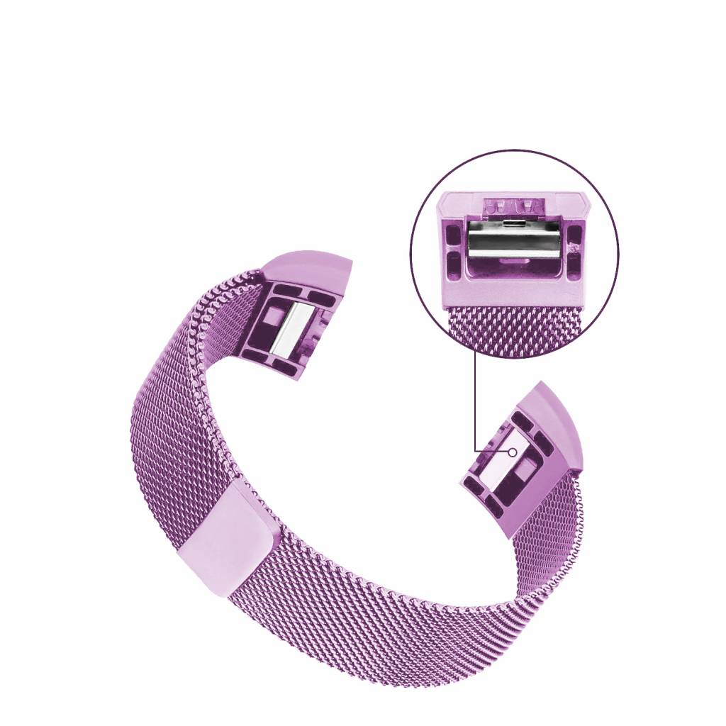 Fitbit Charge 2 Milanese Strap - Lavender