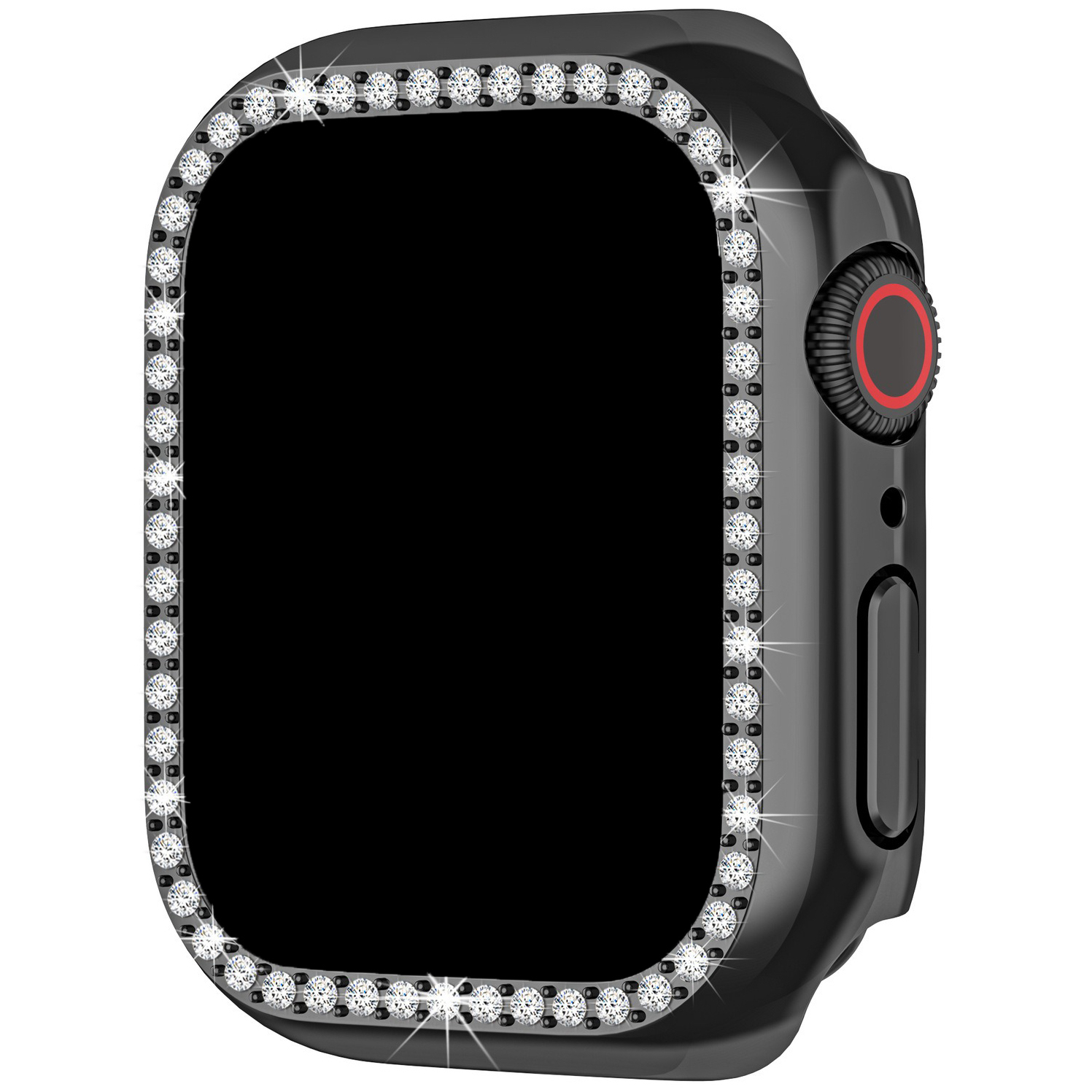 Apple Watch Diamond Case - Black