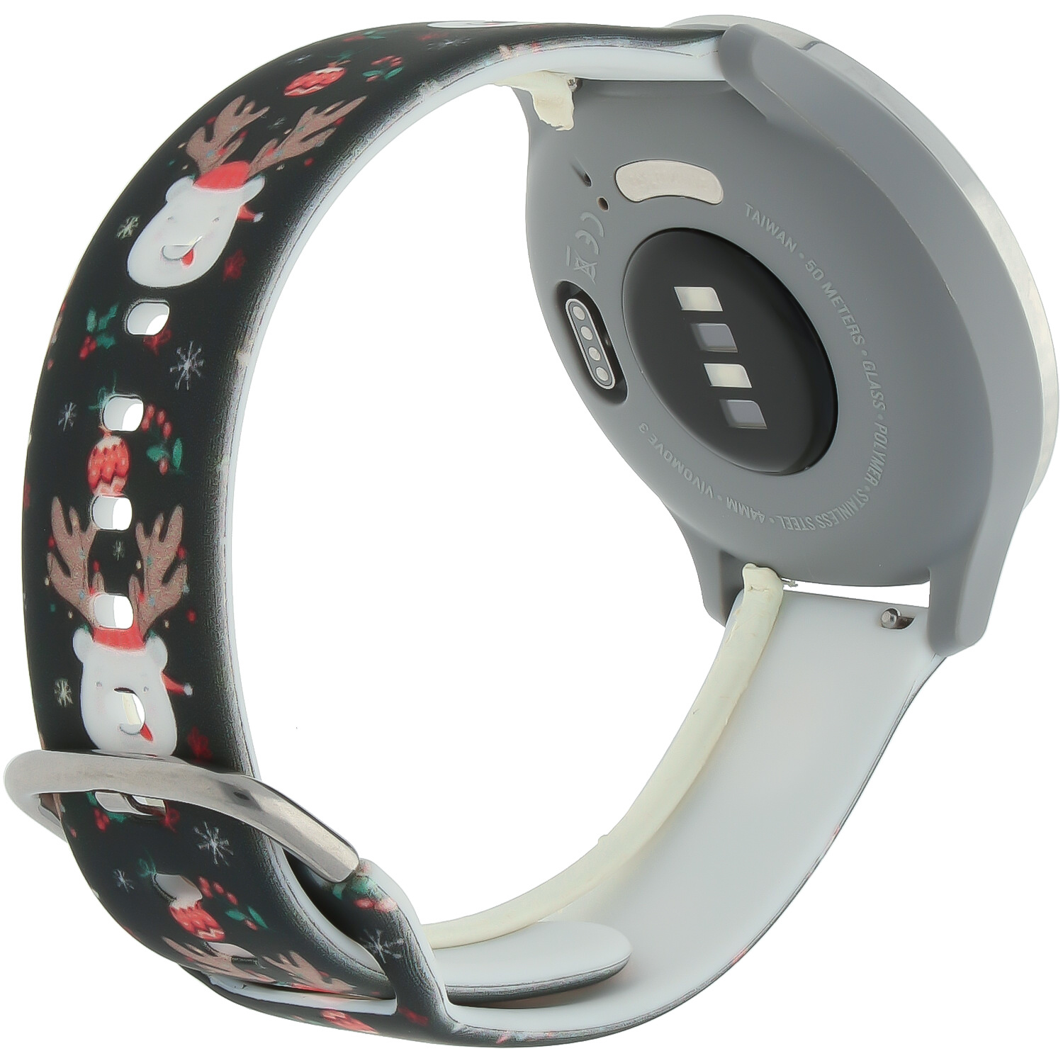 Garmin Vivoactive / Vivomove Print Sport Strap - Christmas Reindeer