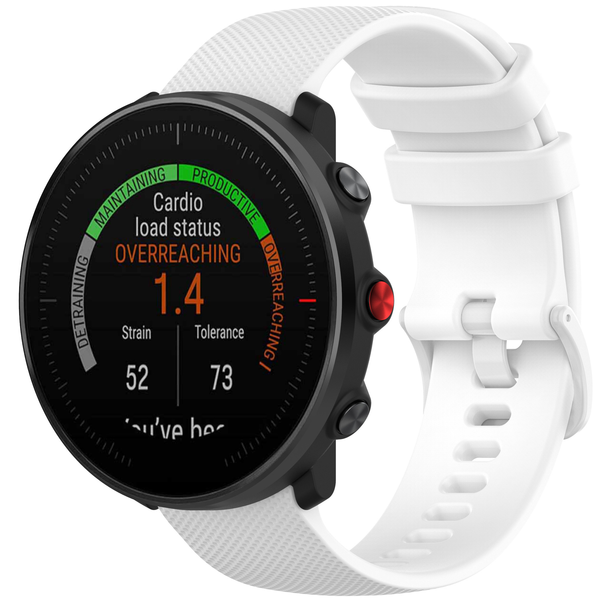 Polar Vantage M / Grit X Sport Buckle Strap - White