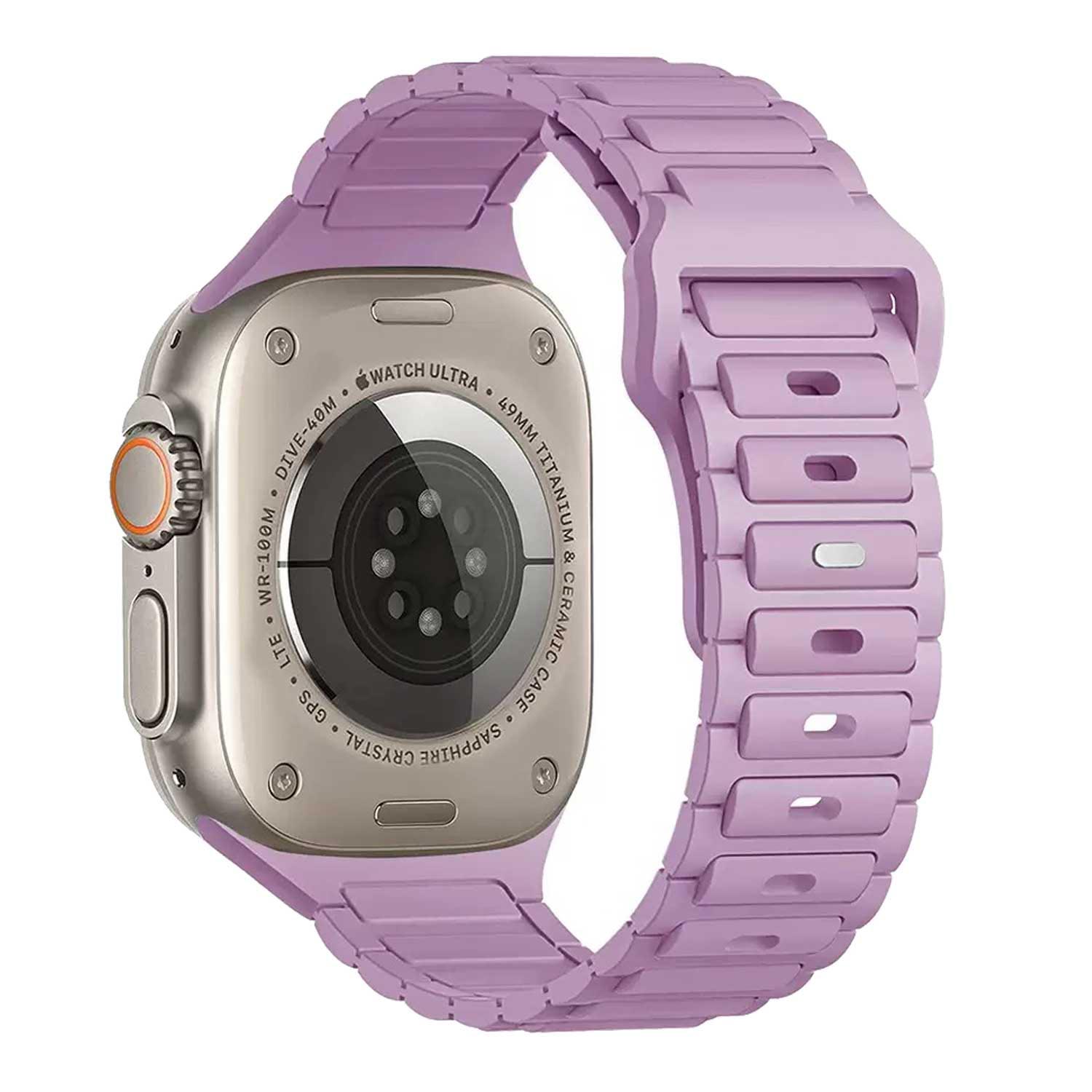 Apple Watch strap Raveo - silicone - purple