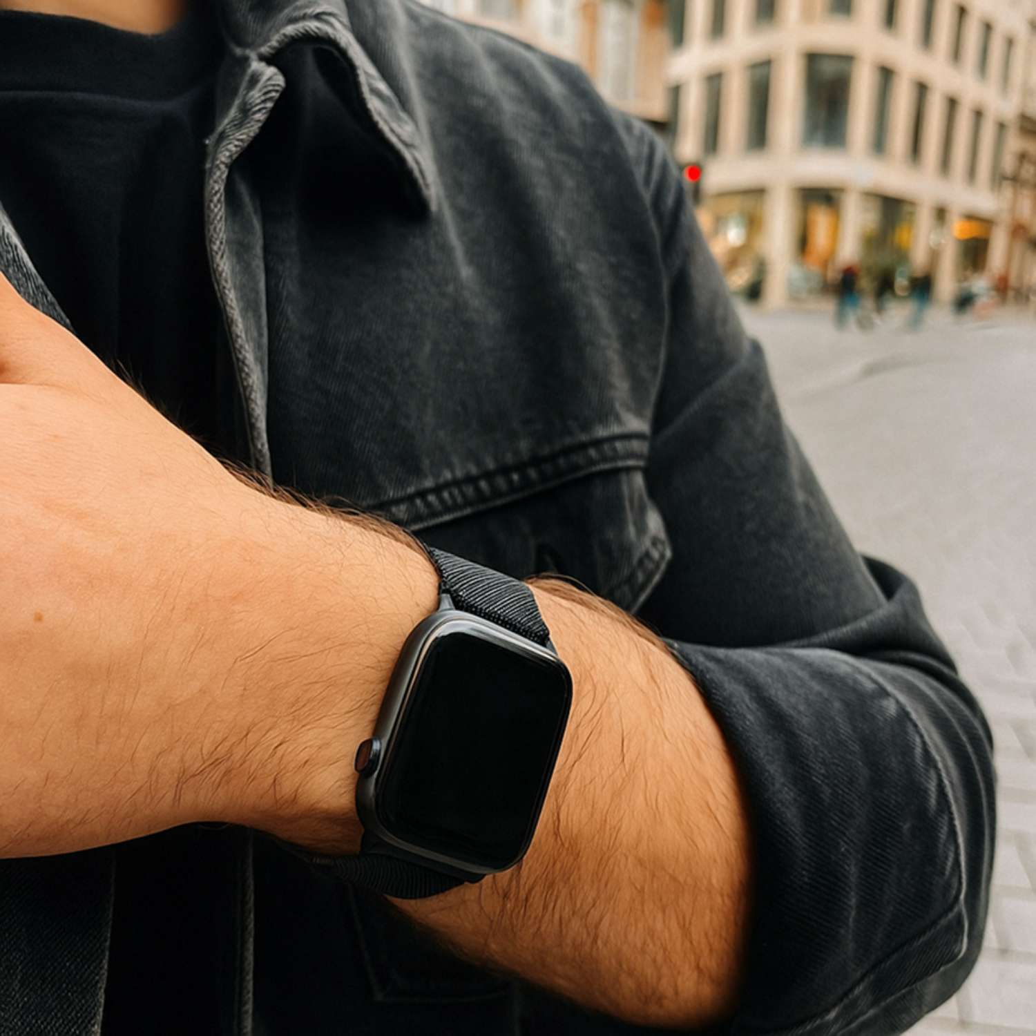 Apple Watch Milanese Strap - Black