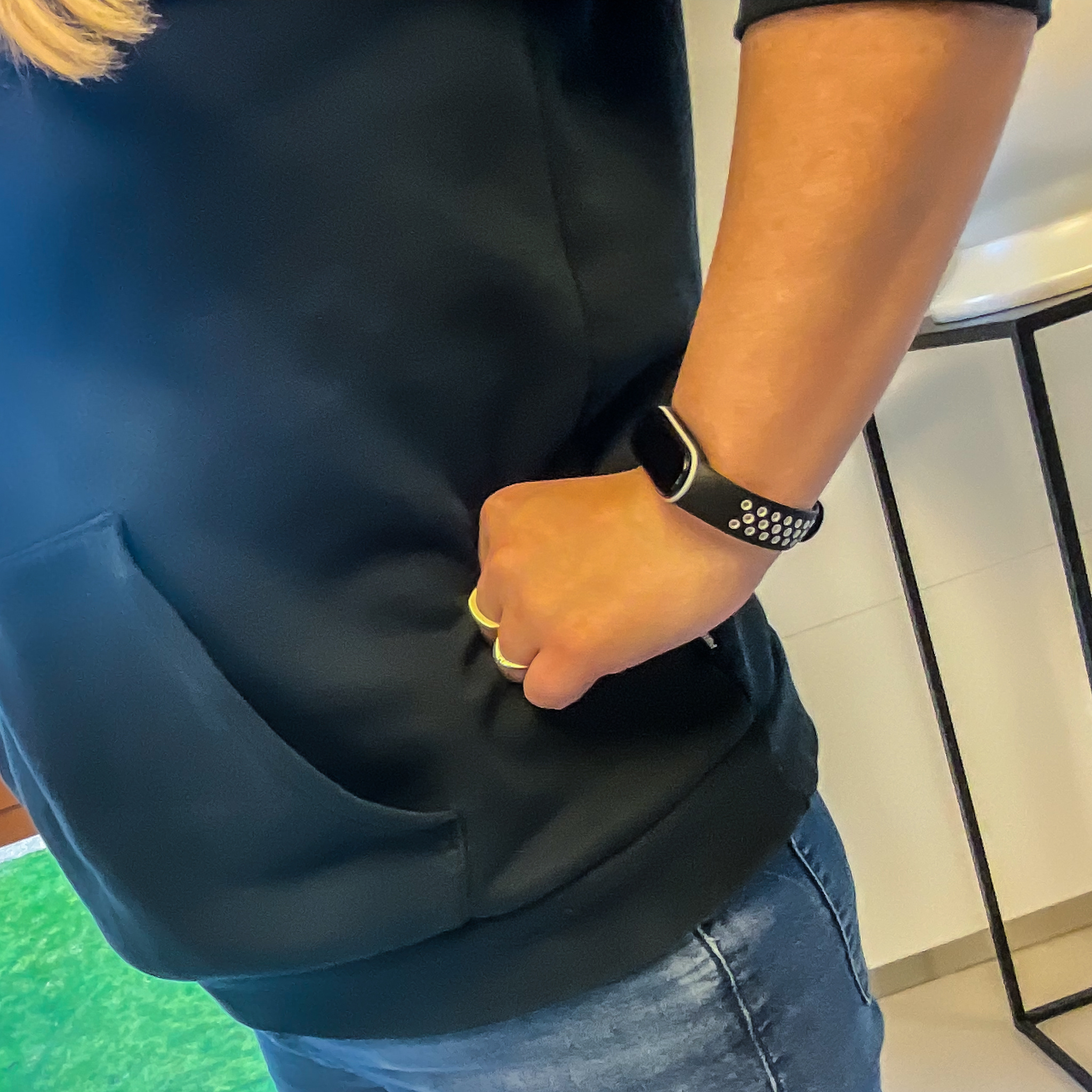 Xiaomi Mi 5/6 Double Sport Strap - Black White