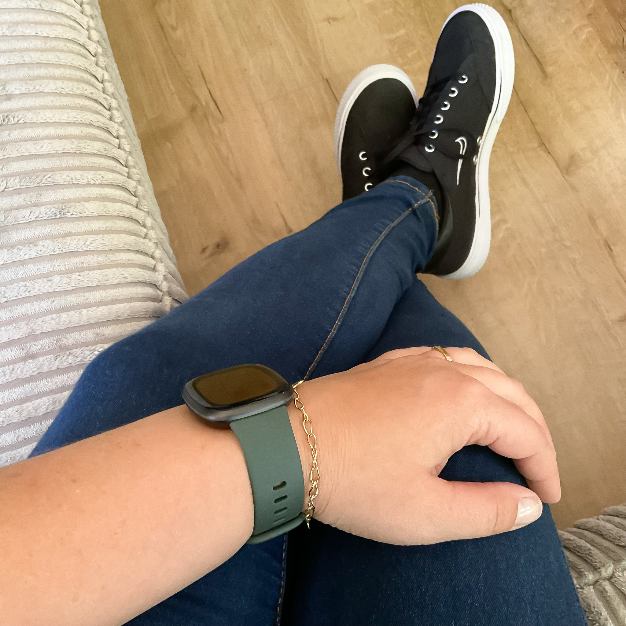 Fitbit Versa 3 / Sense Sport Strap - Green