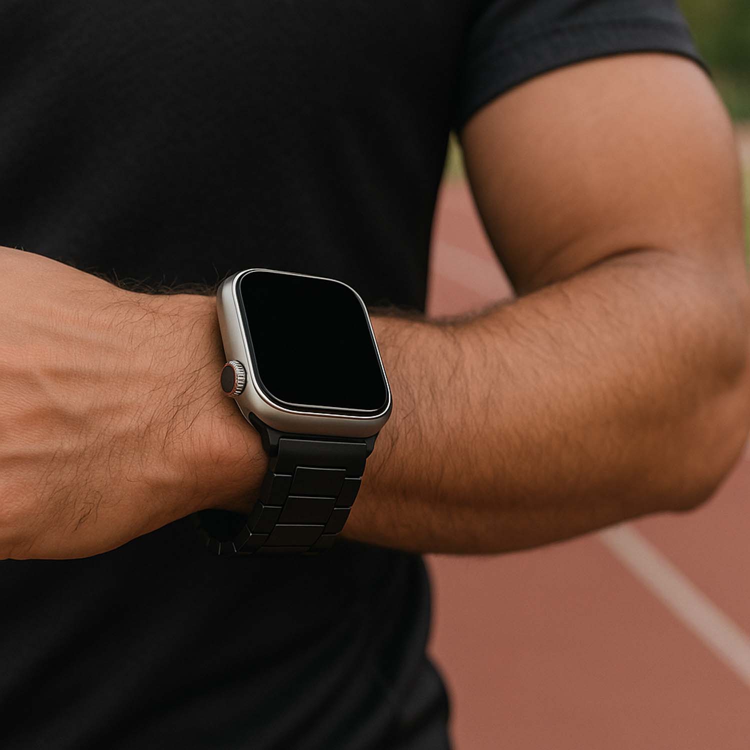 Apple Watch strap Zyro - silicone - black