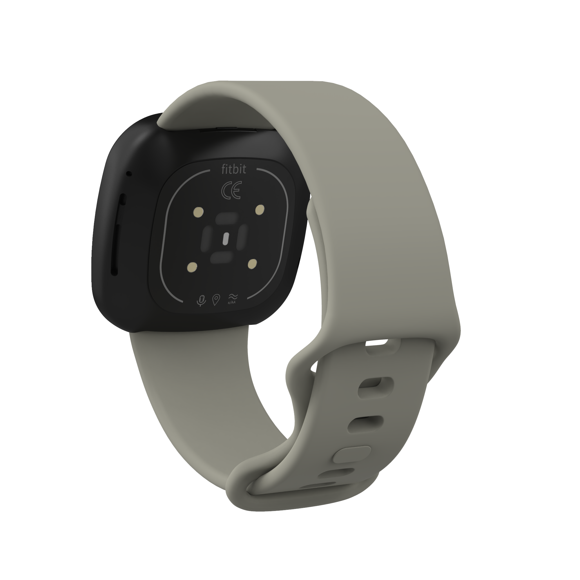 Fitbit Versa 3 / Sense Sport Strap - Grey