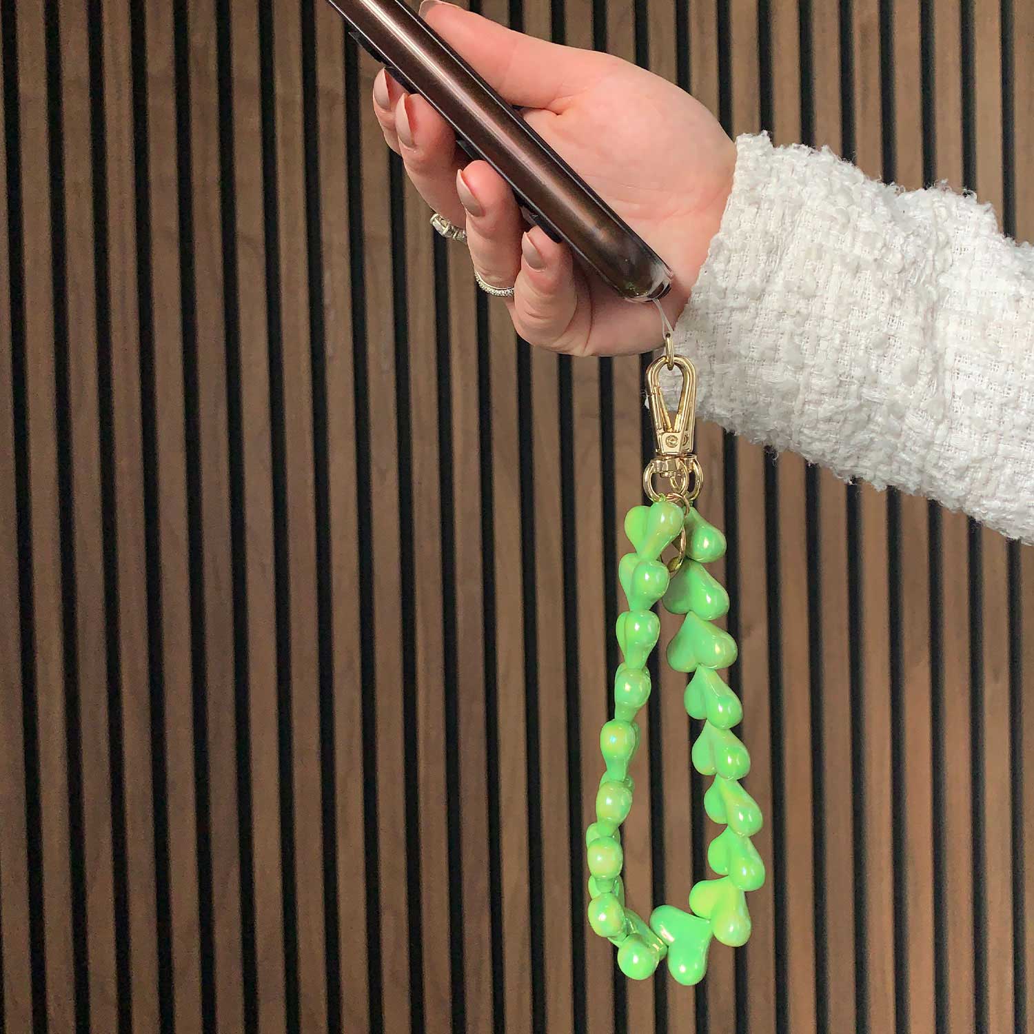 Cell phone chains Heart