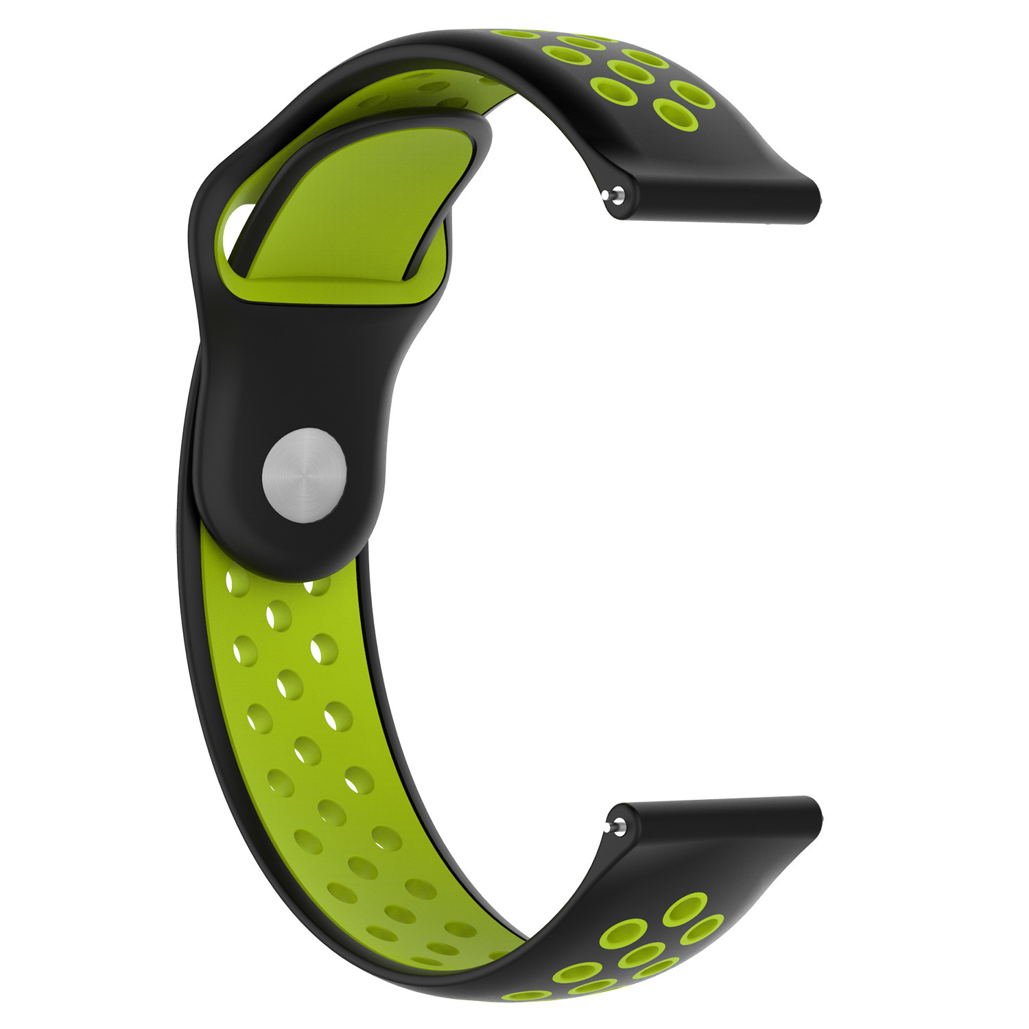 Polar Ignite Double Sport Strap - Black Green