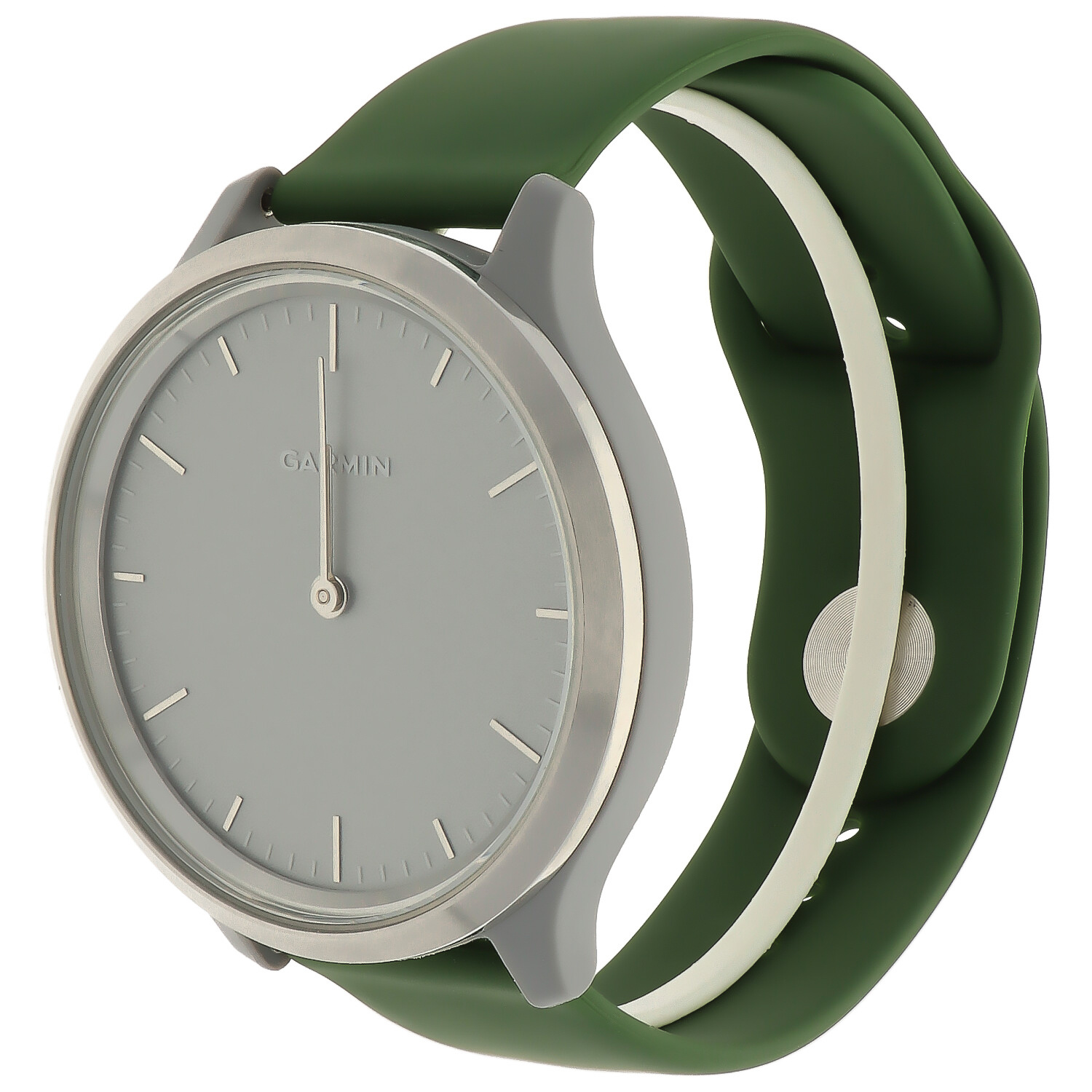 Garmin Vivoactive / Vivomove Silicone Sport Strap - Army Green