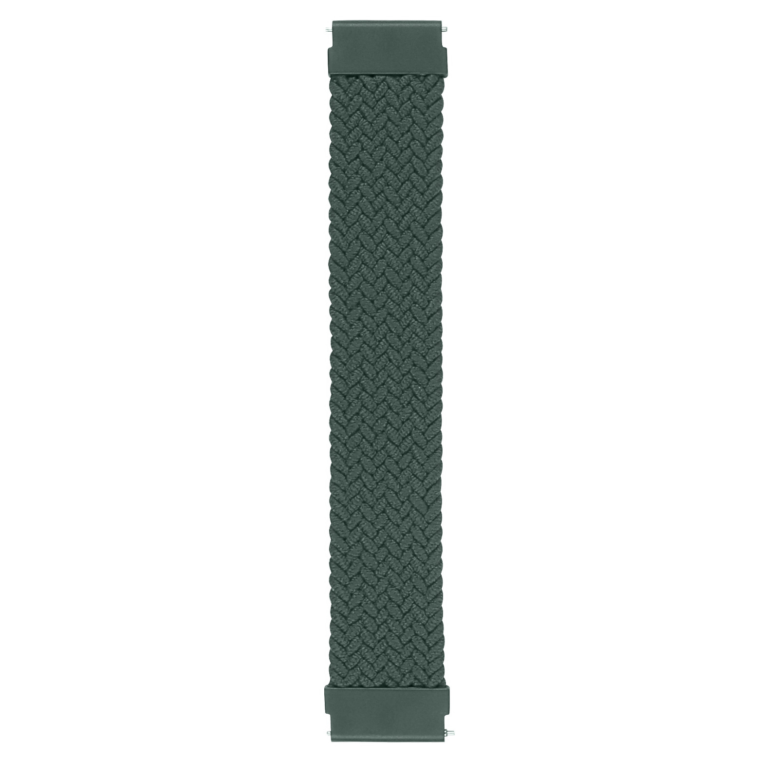 Samsung Galaxy Watch Nylon Braided Solo Strap - Inverness Green