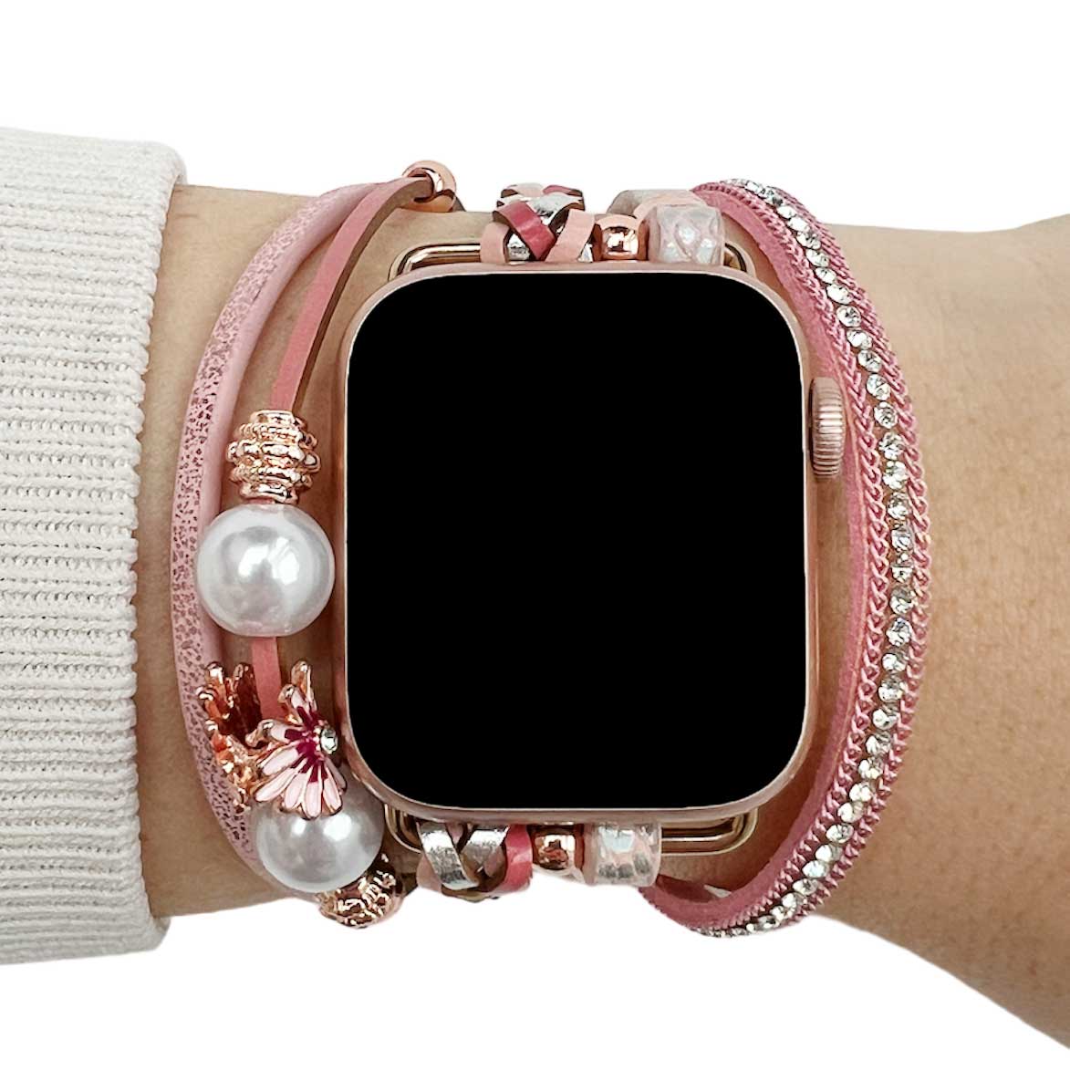 Apple Watch Jewellery Strap – Liz Pink