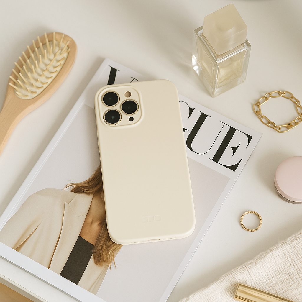 iPhone 16 case Coloree - silicone - starlight