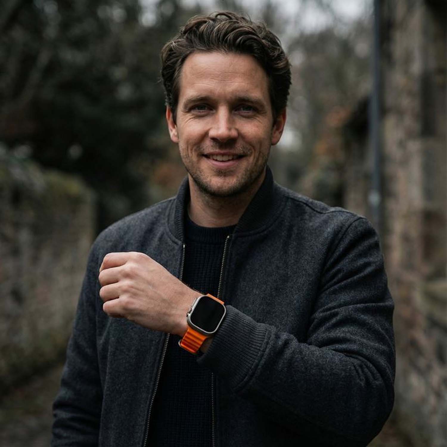 Apple Watch Sport Ocean Strap - Orange